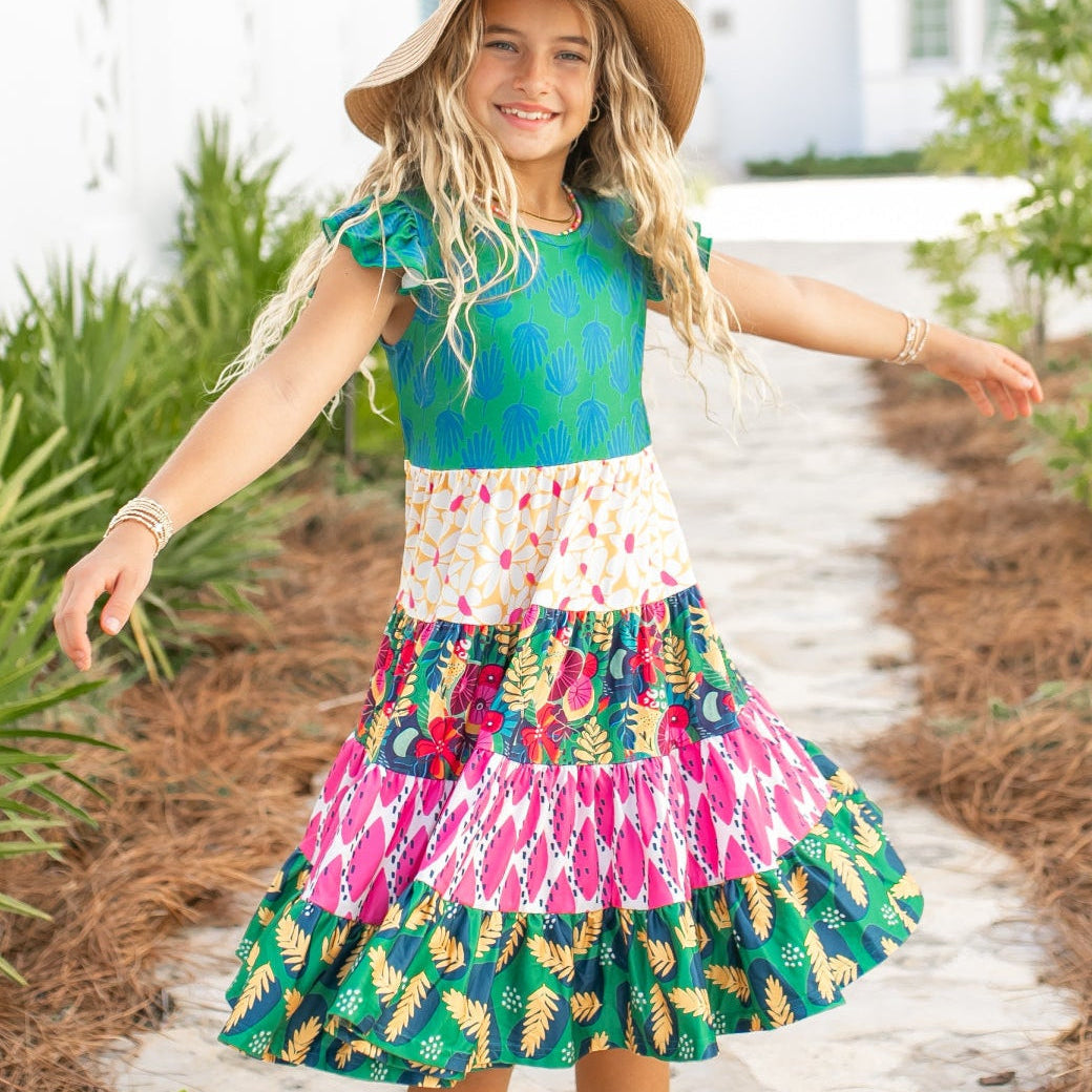 Avery Tropical Dress