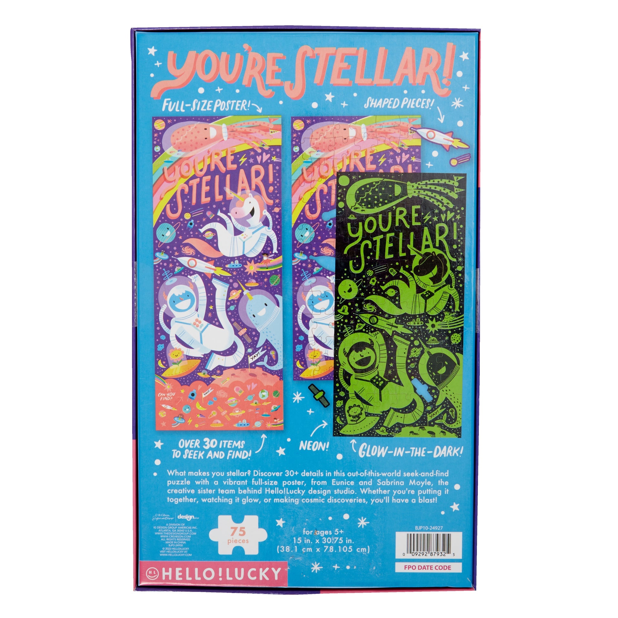 You're Stellar! Seek & Find Puzzle