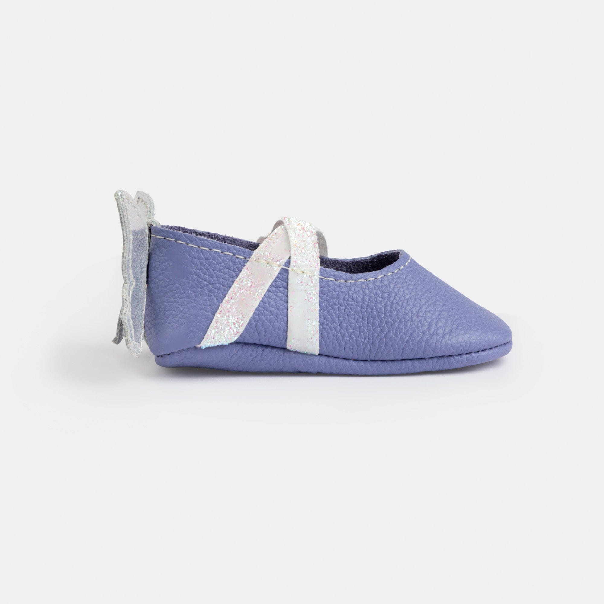Lilac Flutterby Ballet Slipper Baby Shoe