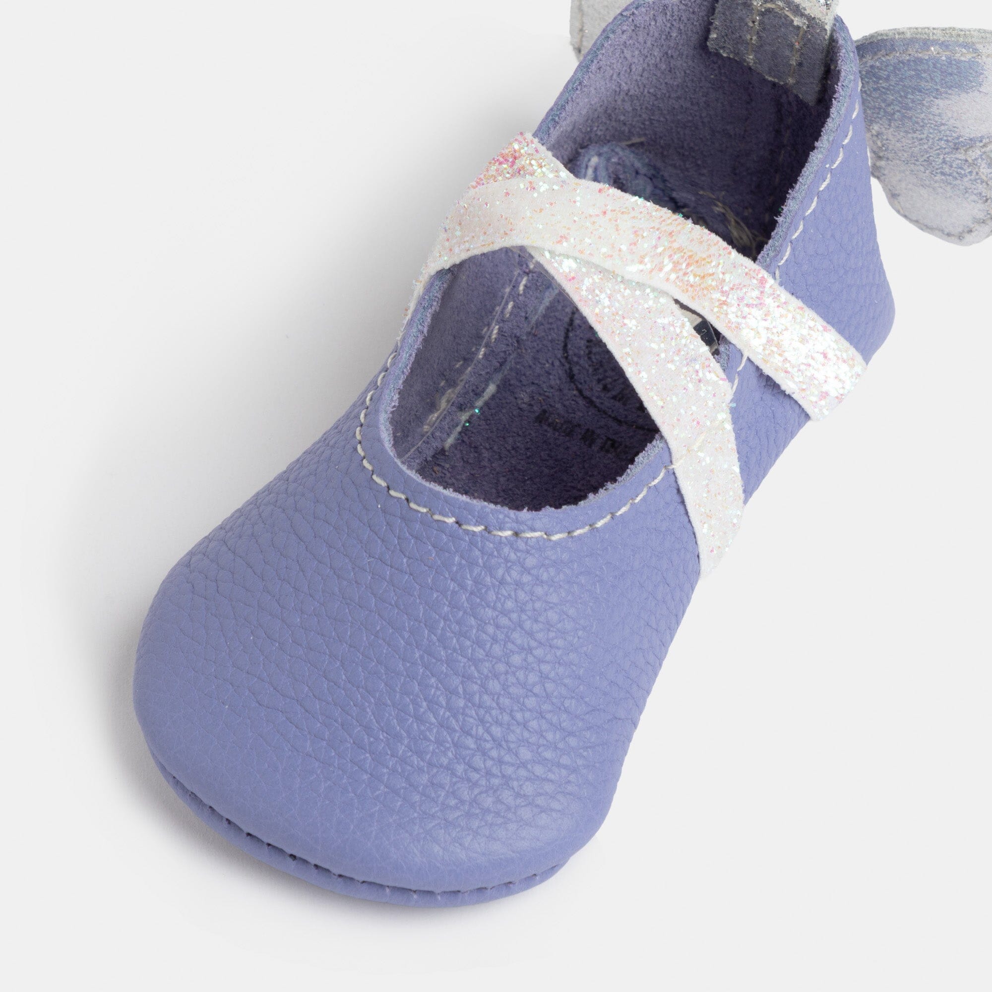 Lilac Flutterby Ballet Slipper Baby Shoe