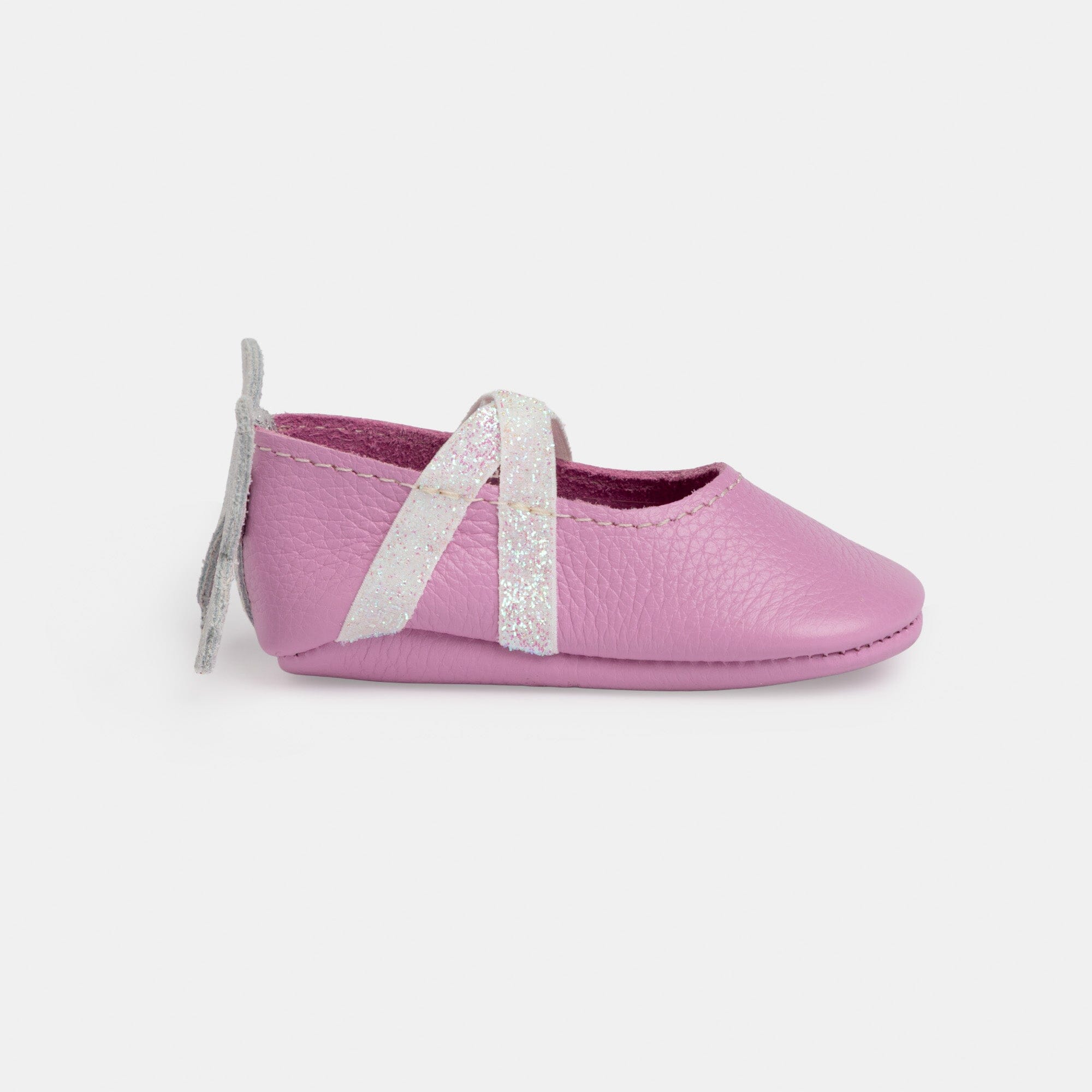 Orchid Flutterby Ballet Slipper Baby Shoe