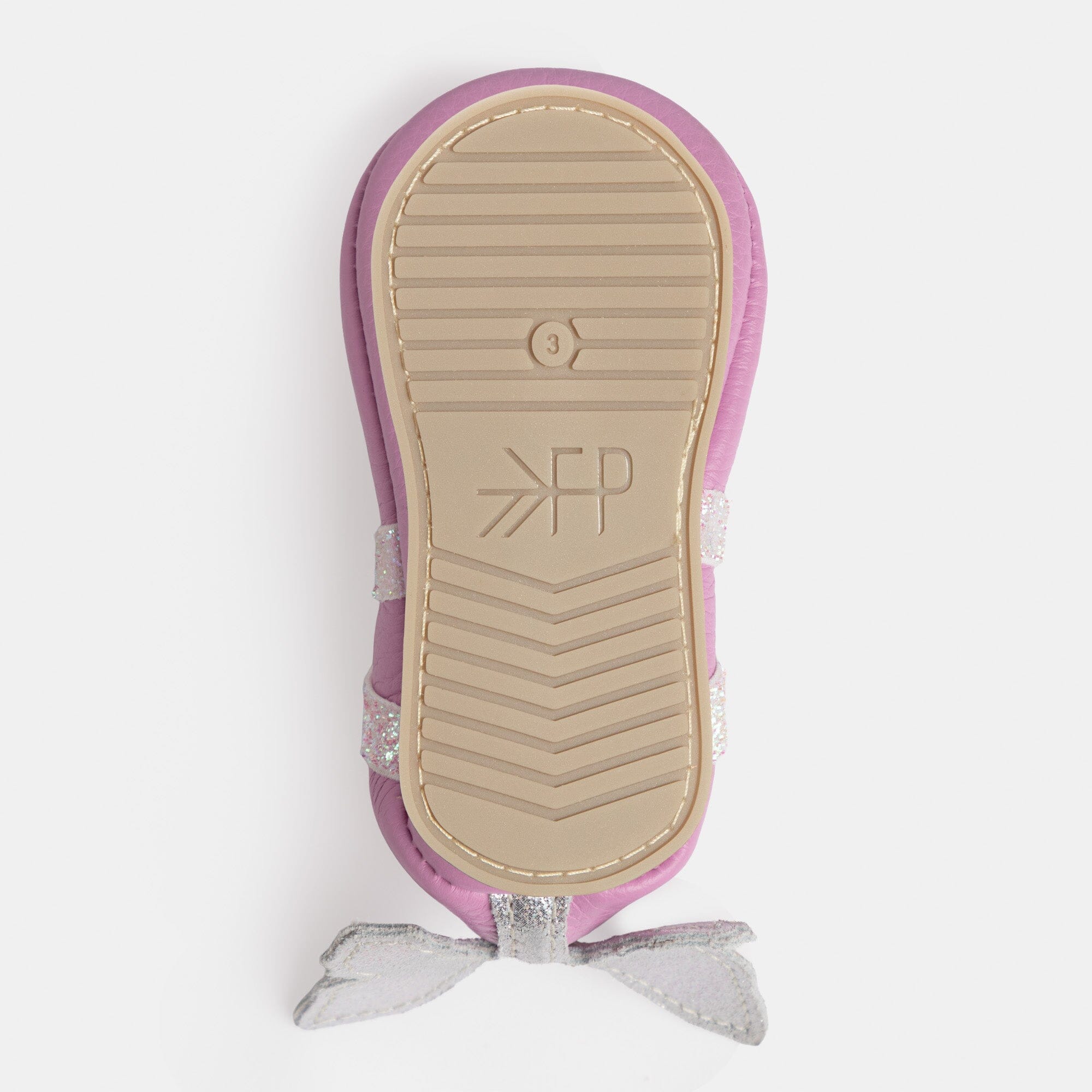 Orchid Flutterby Ballet Slipper Baby Shoe