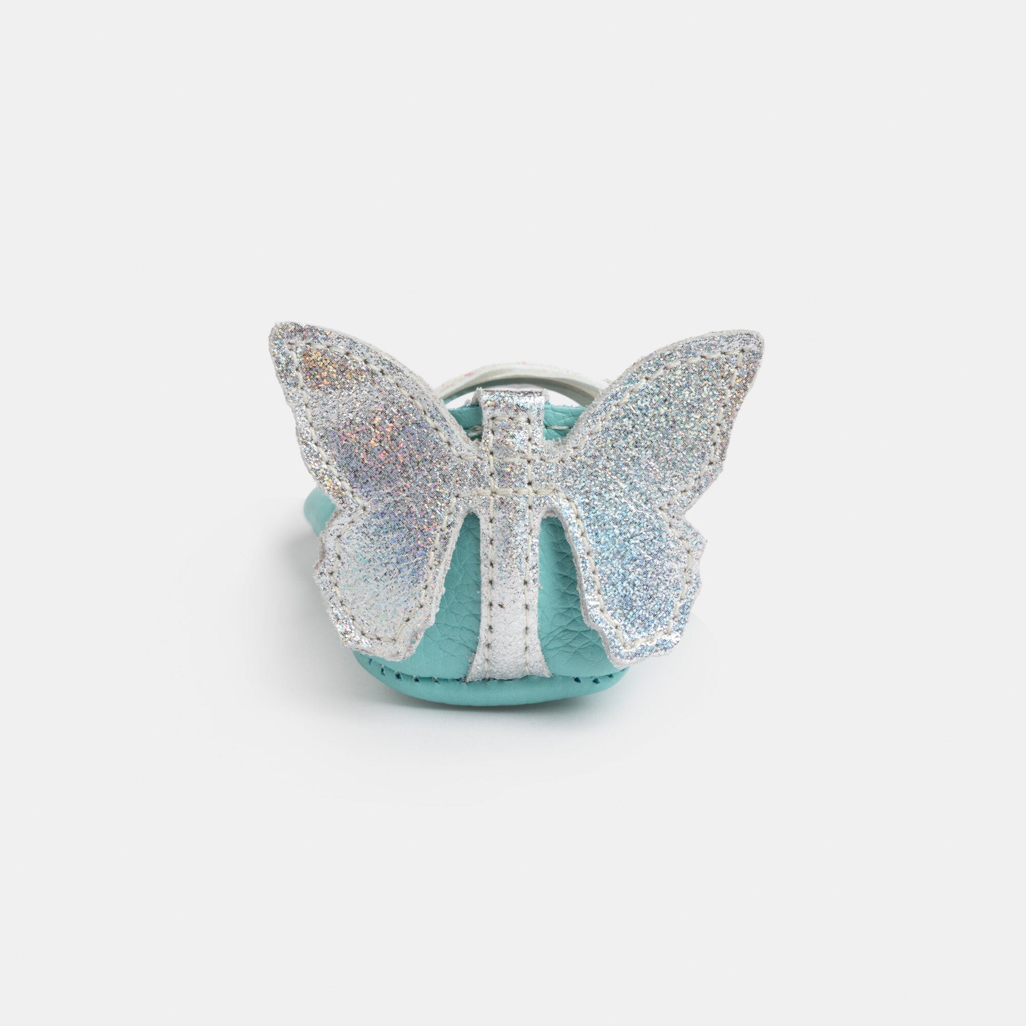Turquoise Flutterby Ballet Slipper Baby Shoe