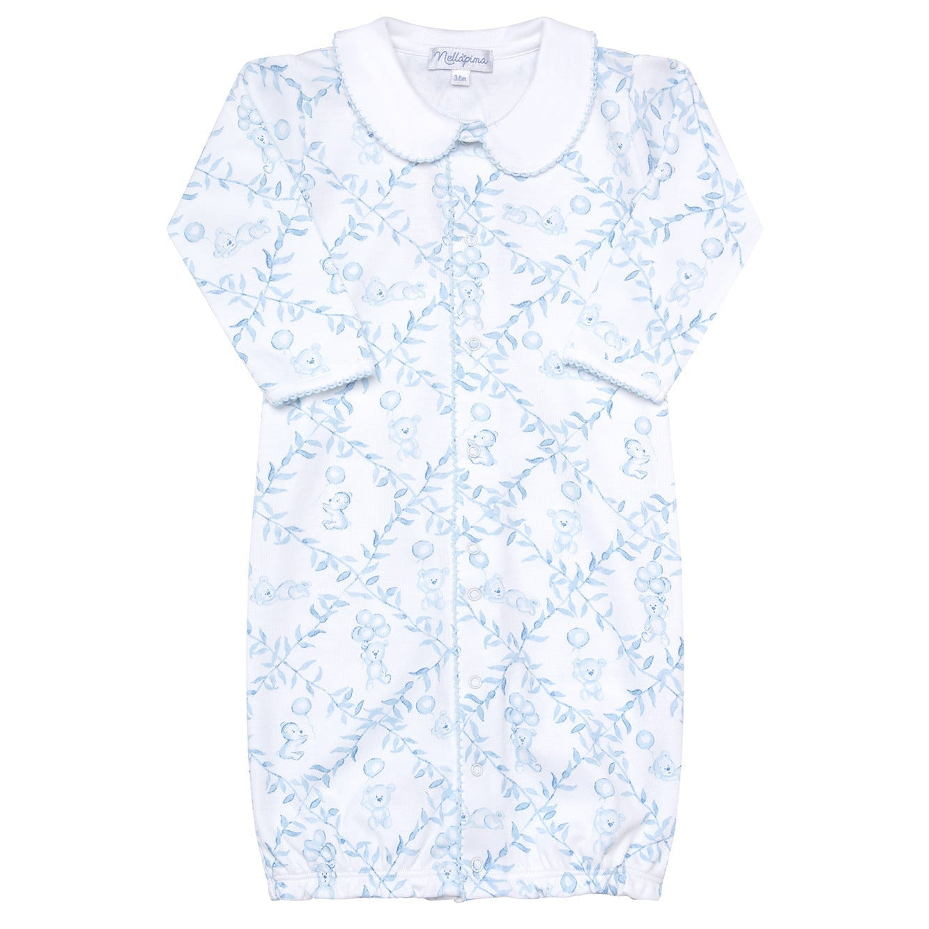Blue Bears Trellace Baby Converter Gown