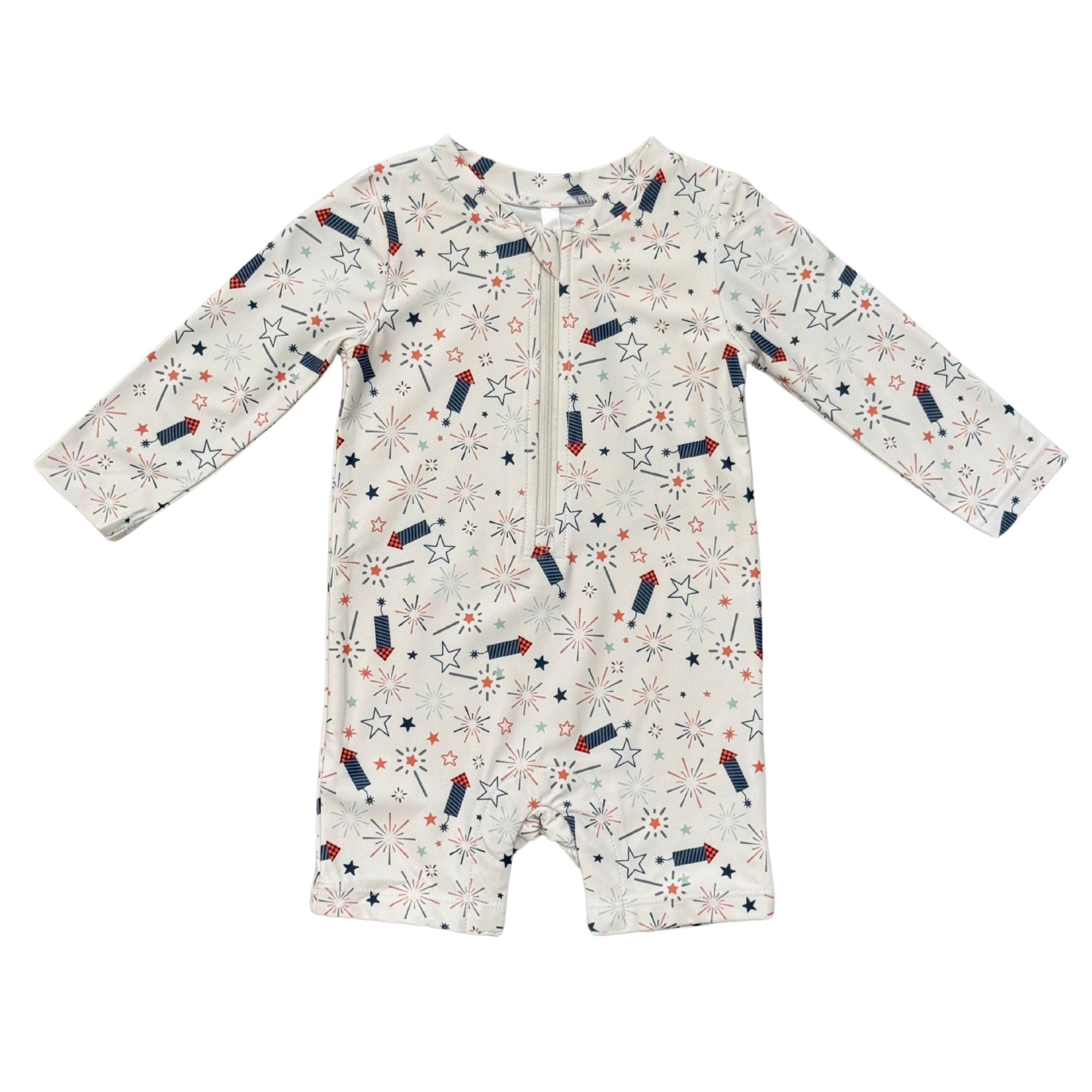 Baby One-Piece Rash Guard Swimsuit