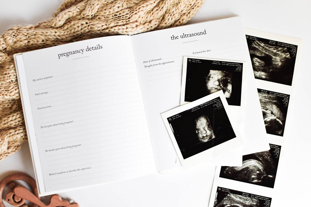 Baby's First Year Memory Book & Photo Album - Sky Blue