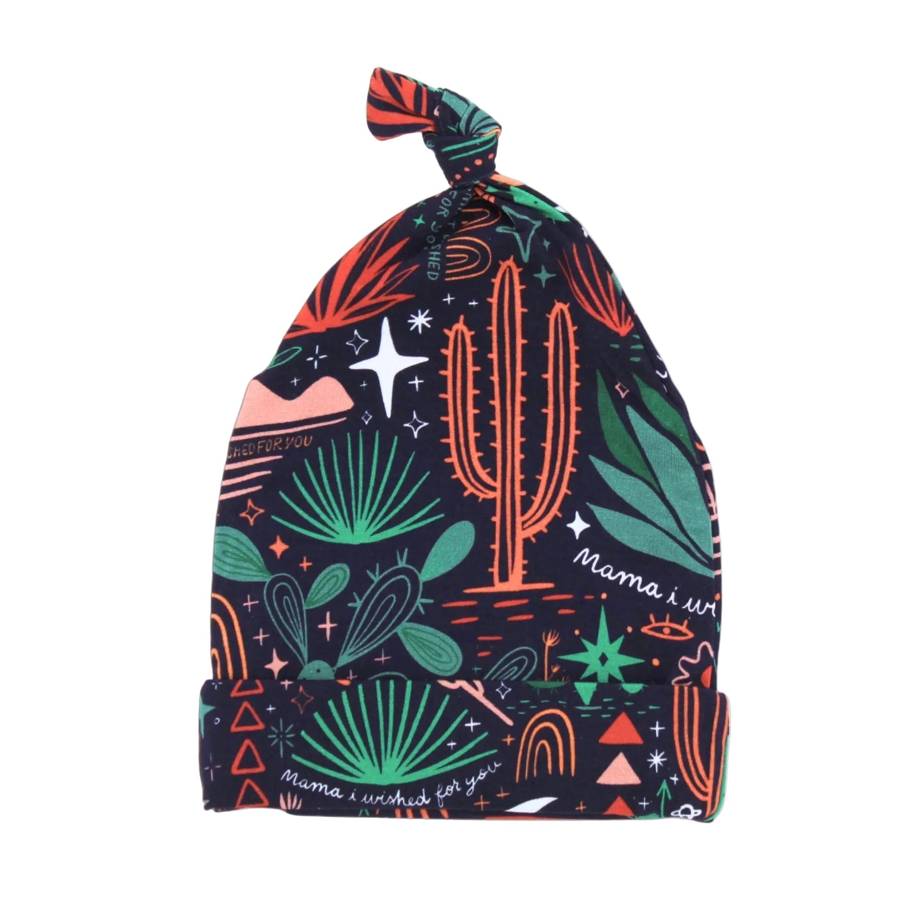 The SoftKnot Cap | Desert Cactus (Midnight)