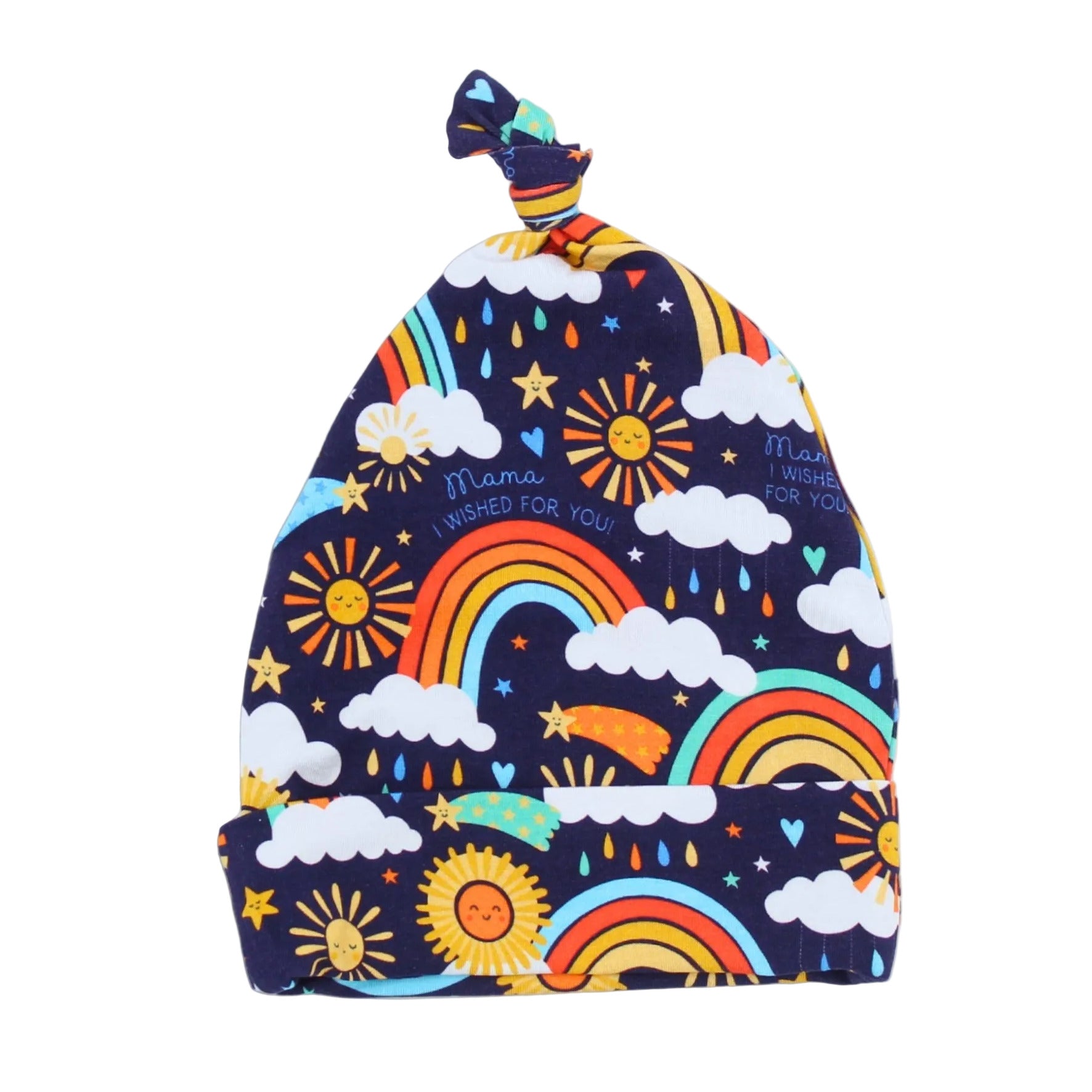The SoftKnot Cap | Here Comes the Sunshine (Blue)