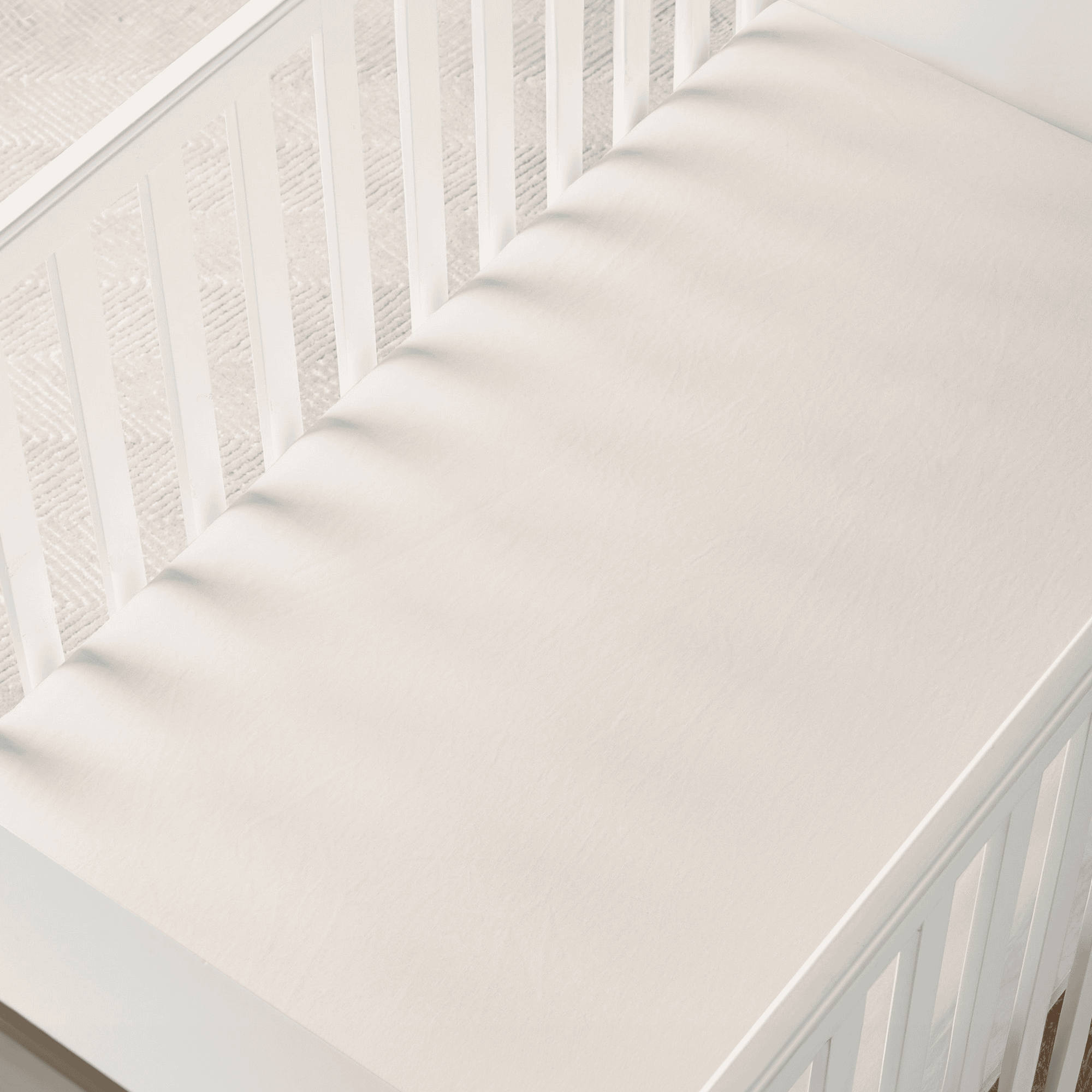 Bamboo Crib Sheet in Sand