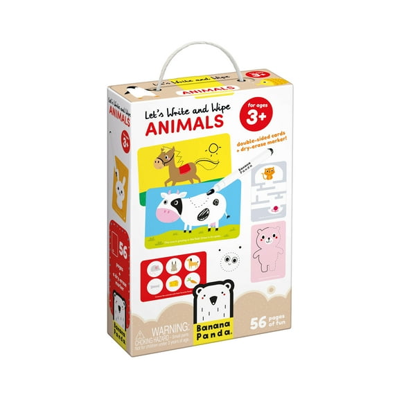 Let's Write and Wipe Animals Dry Erase