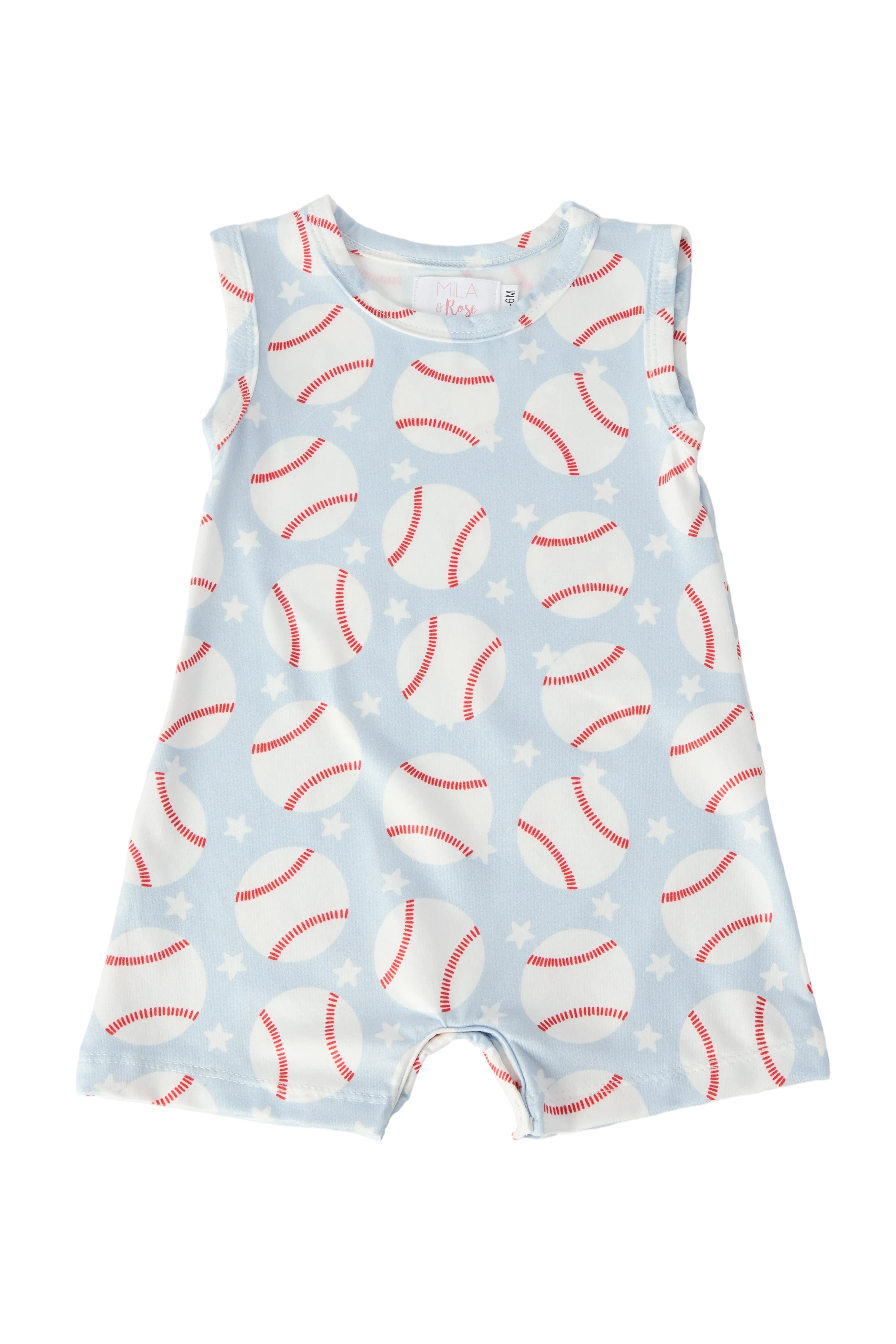 Baseball Shorty One-Piece