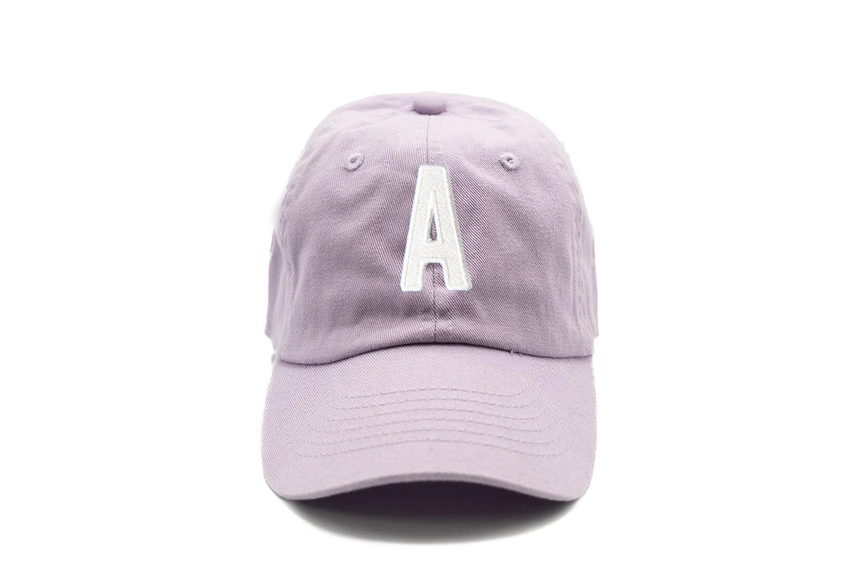 Lilac Letter Baseball Hat