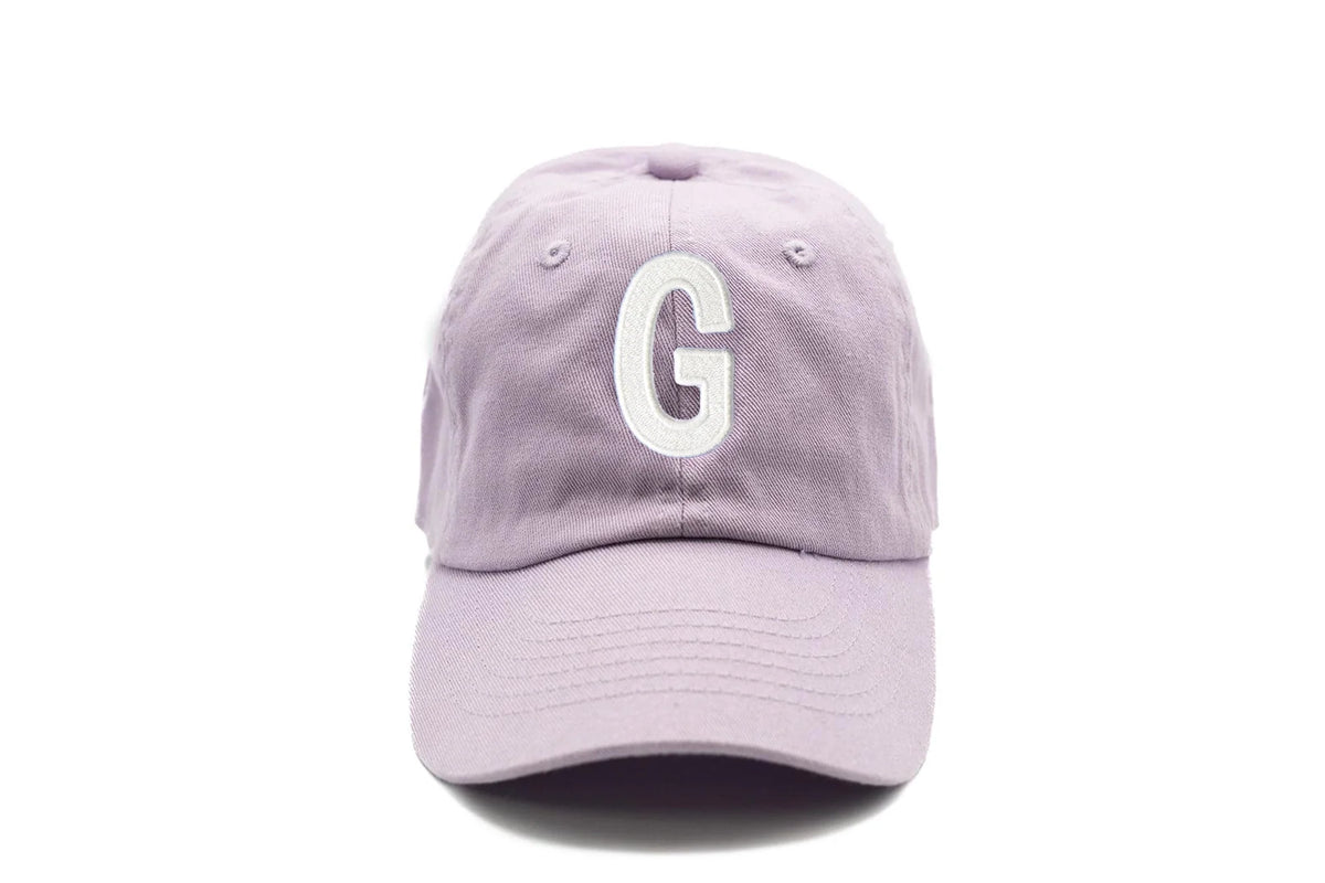 Lilac Letter Baseball Hat
