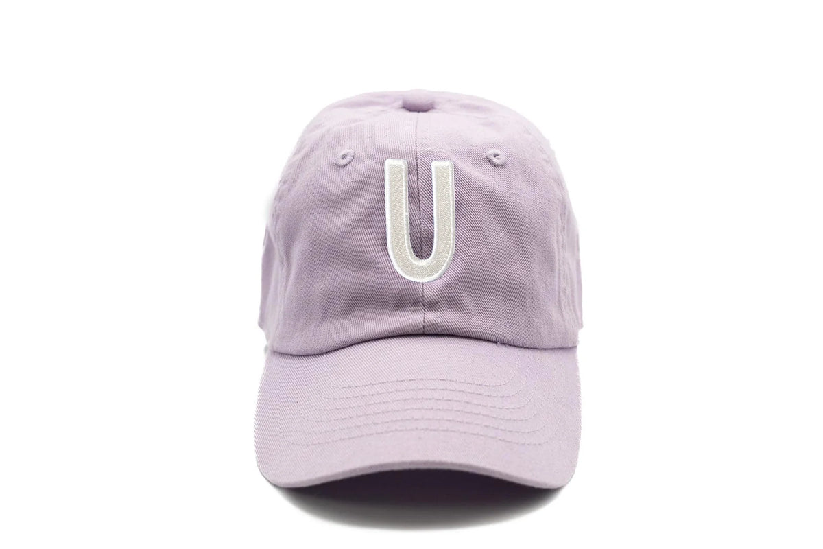 Lilac Letter Baseball Hat