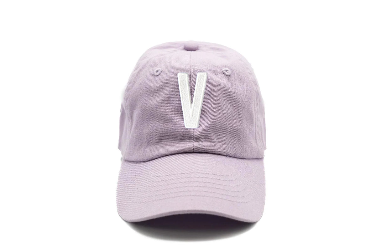 Lilac Letter Baseball Hat