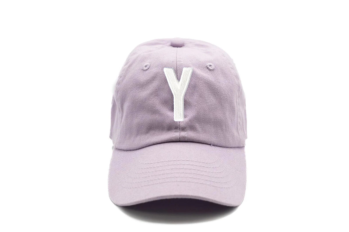 Lilac Letter Baseball Hat