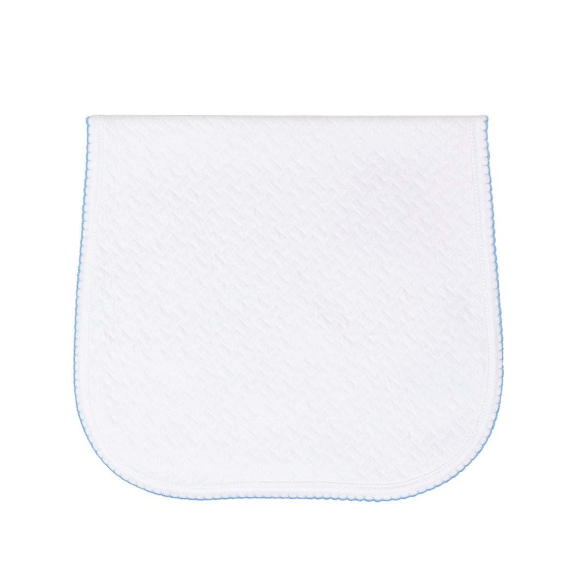 Basket Weave Baby Burp Cloth