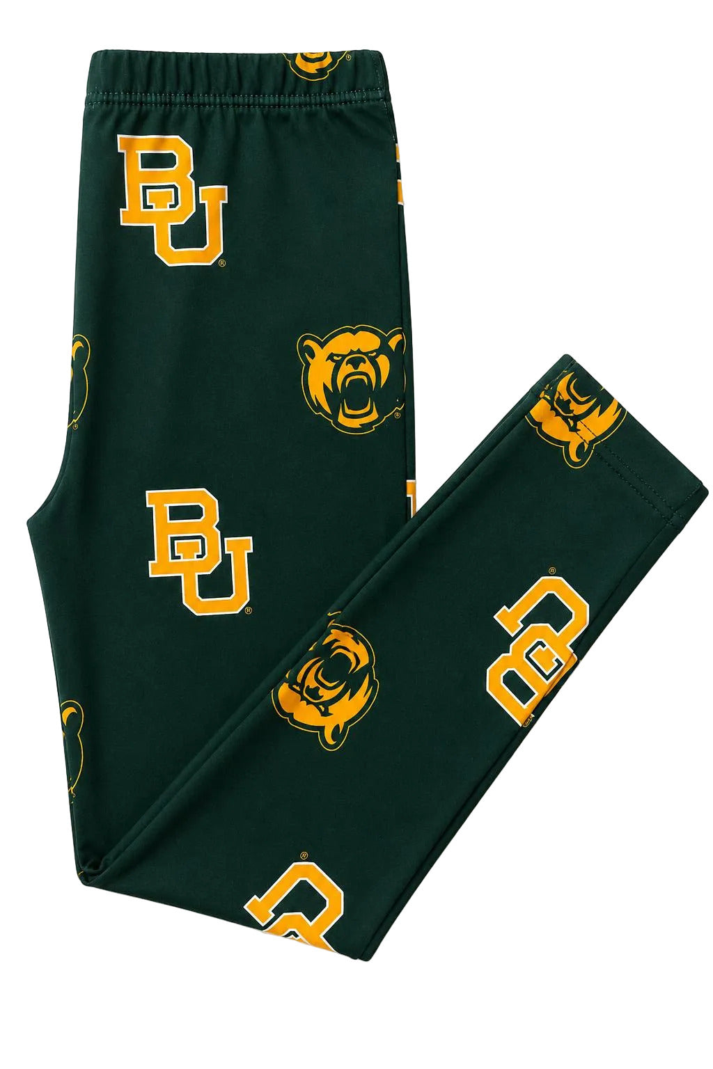 Baylor Green Bear Leggings