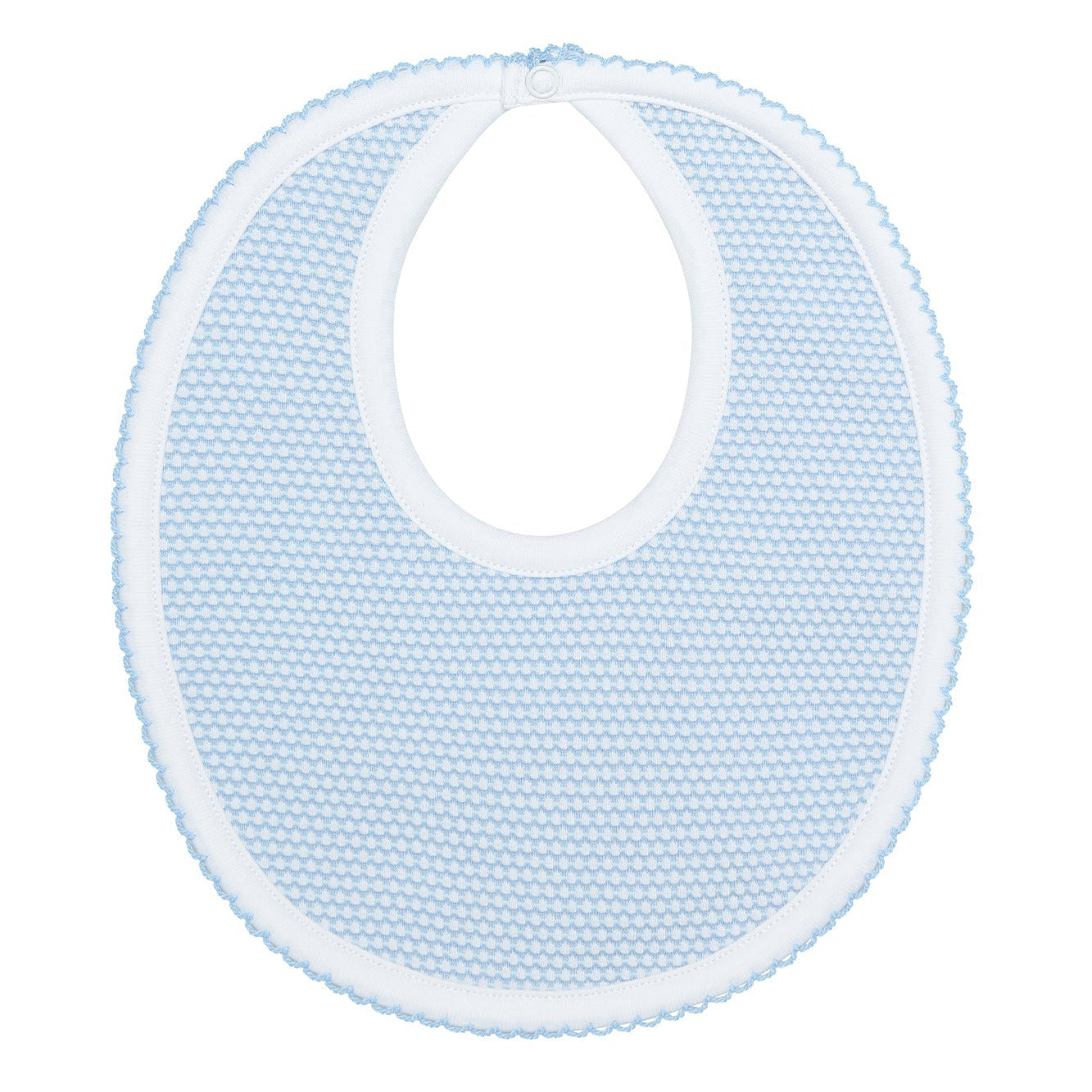 Blue Bubble Baby Bib