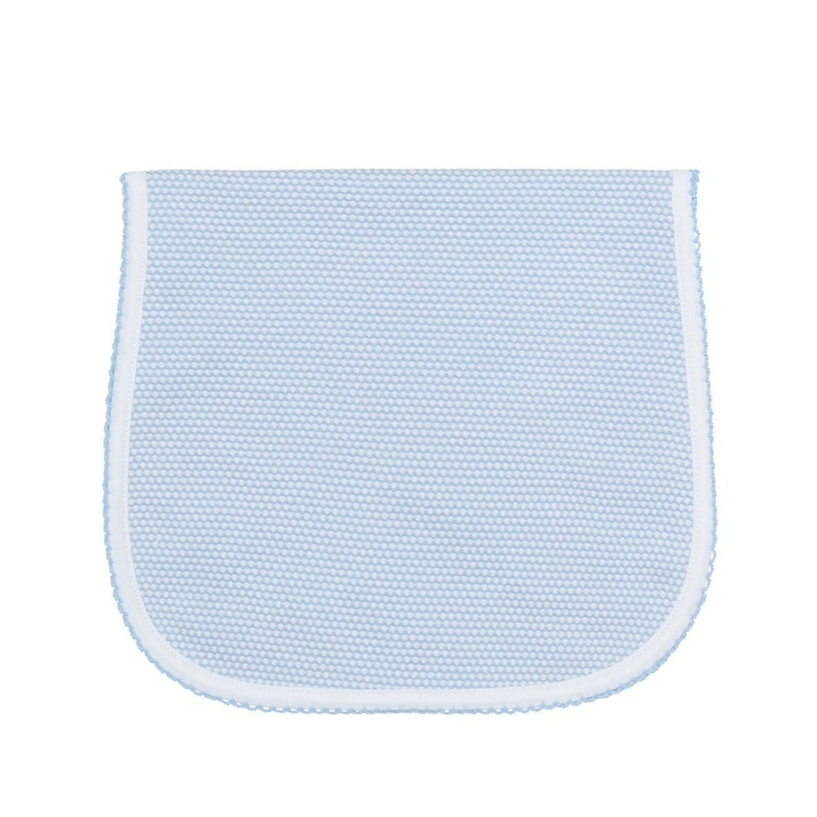 Blue Bubble Burp Cloth