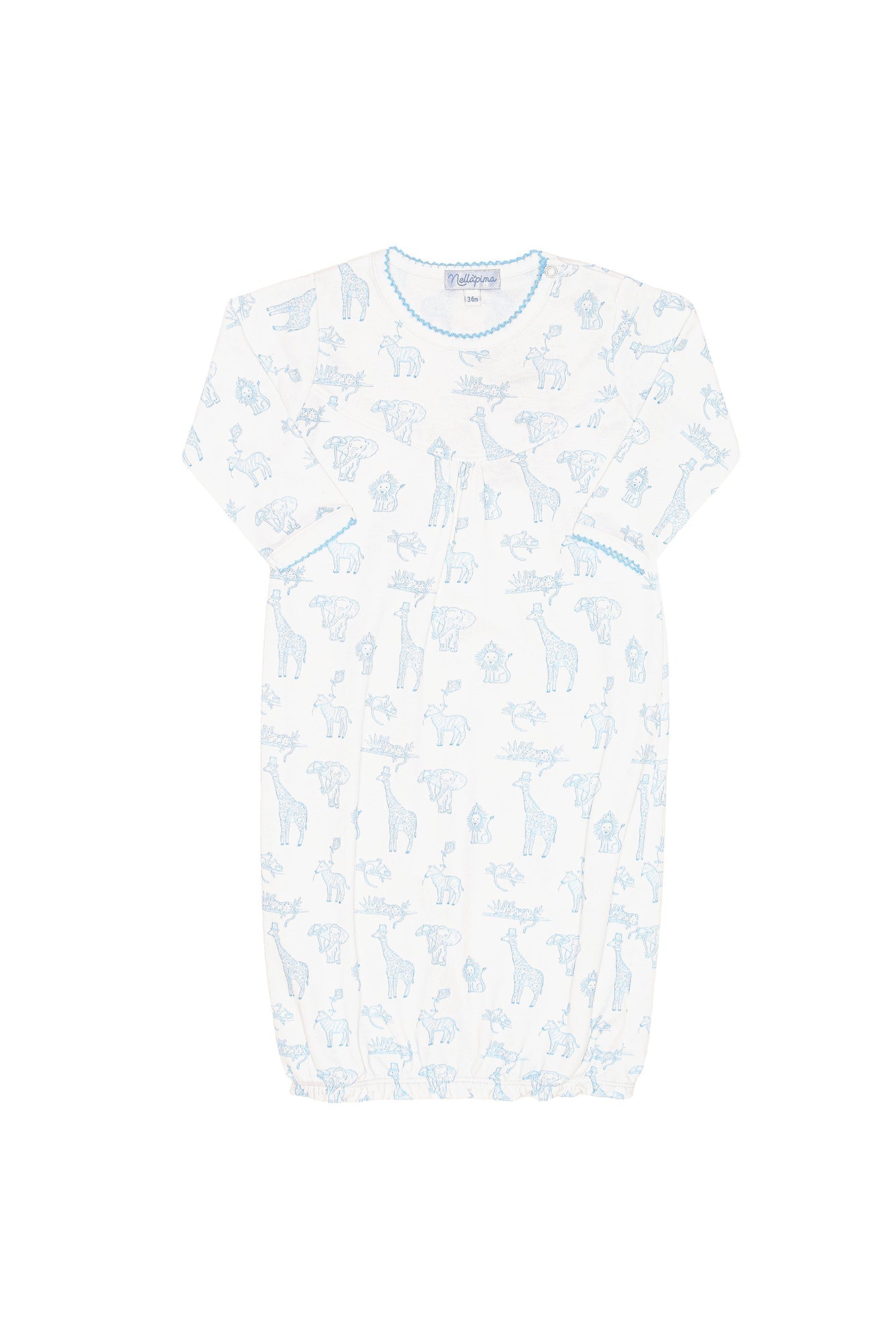 Blue Safari Gown