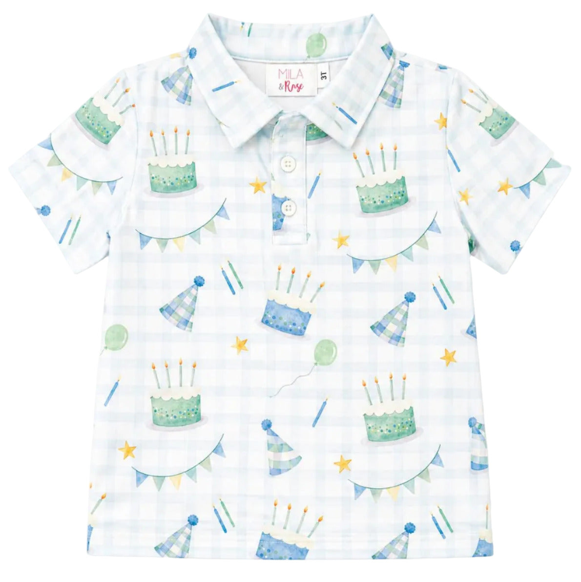 Boys Birthday Magic S/S Polo