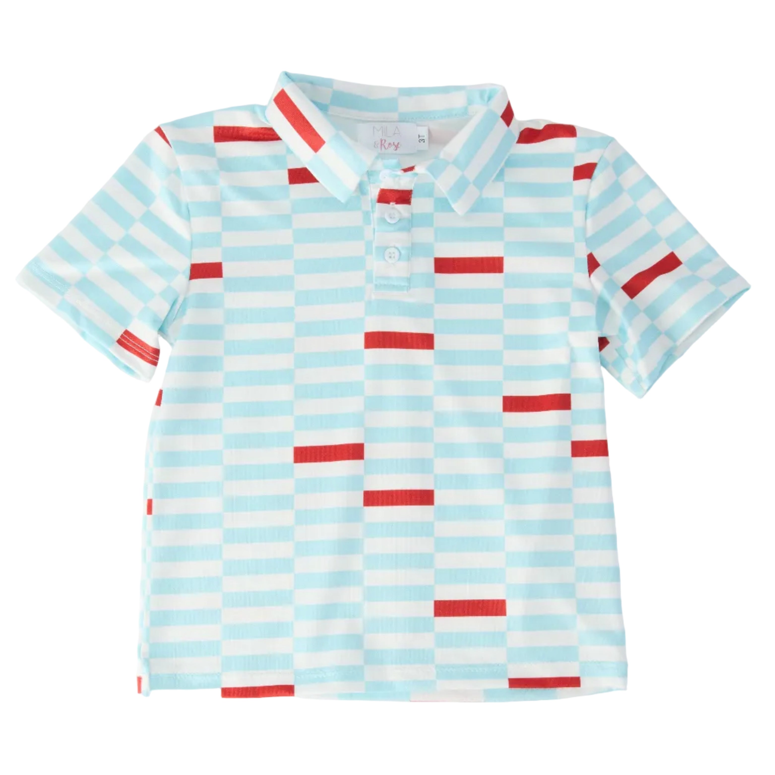 Boys Block Party S/S Polo
