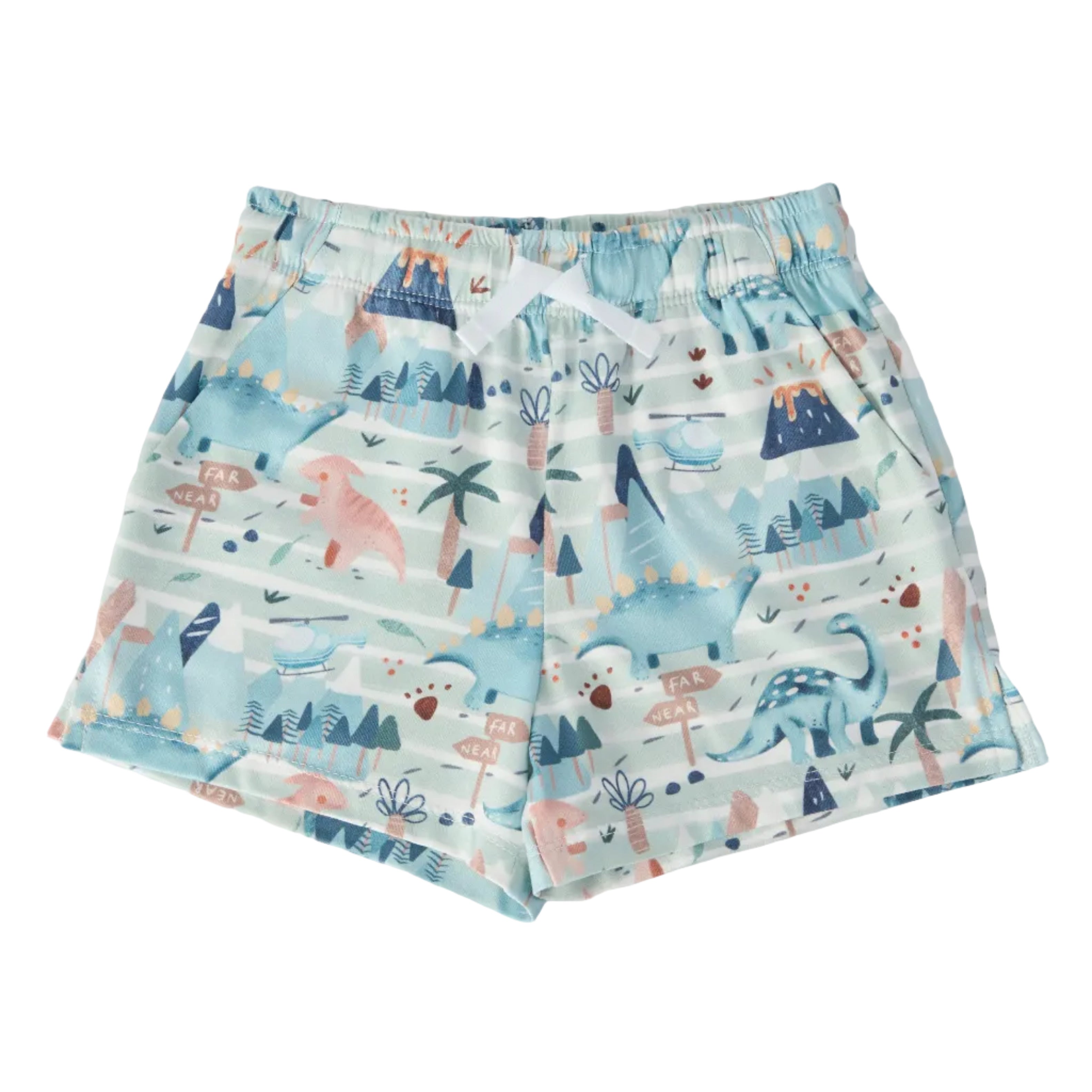 Boys Dino Tracks Play Shorts