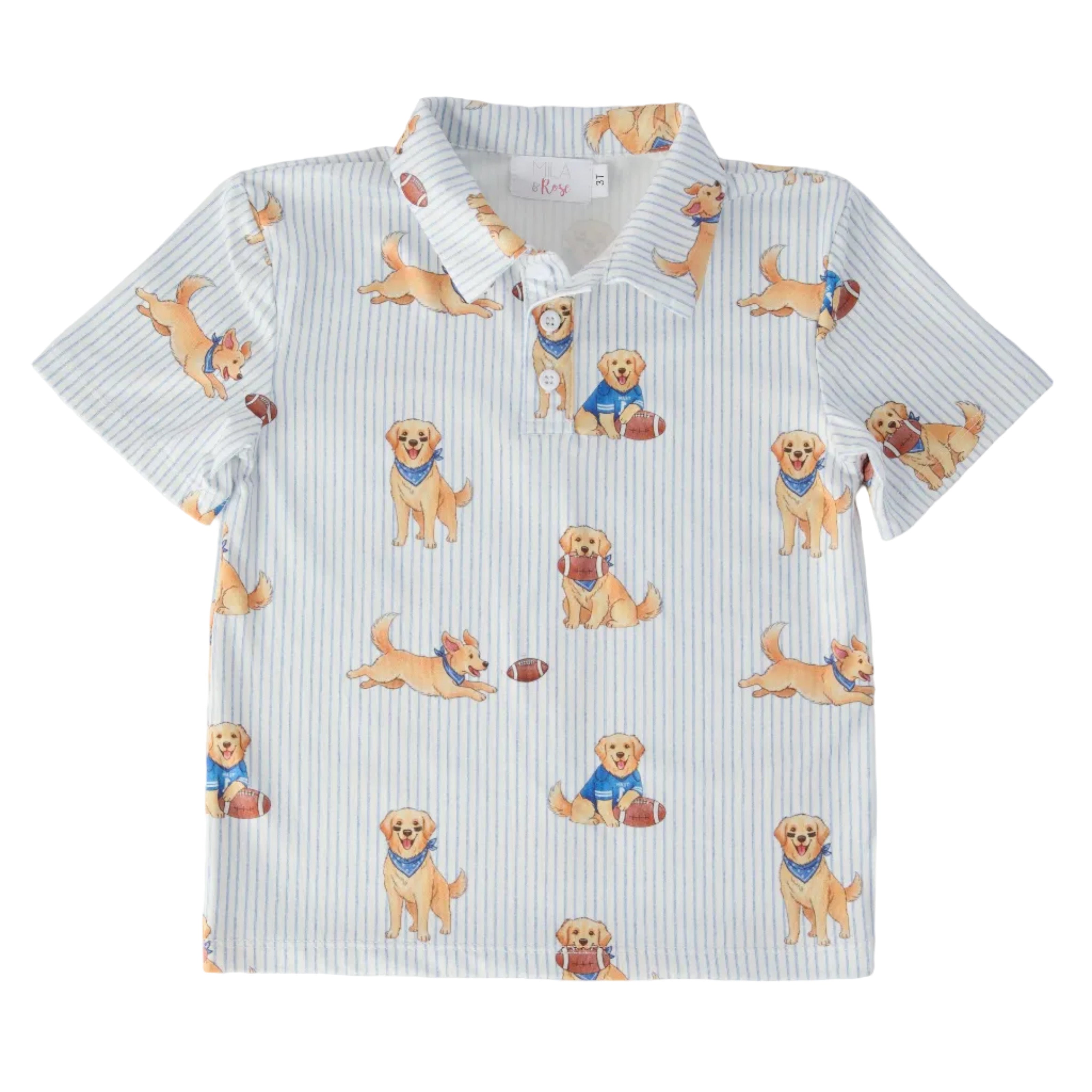 Boys Quarter-Bark S/S Polo