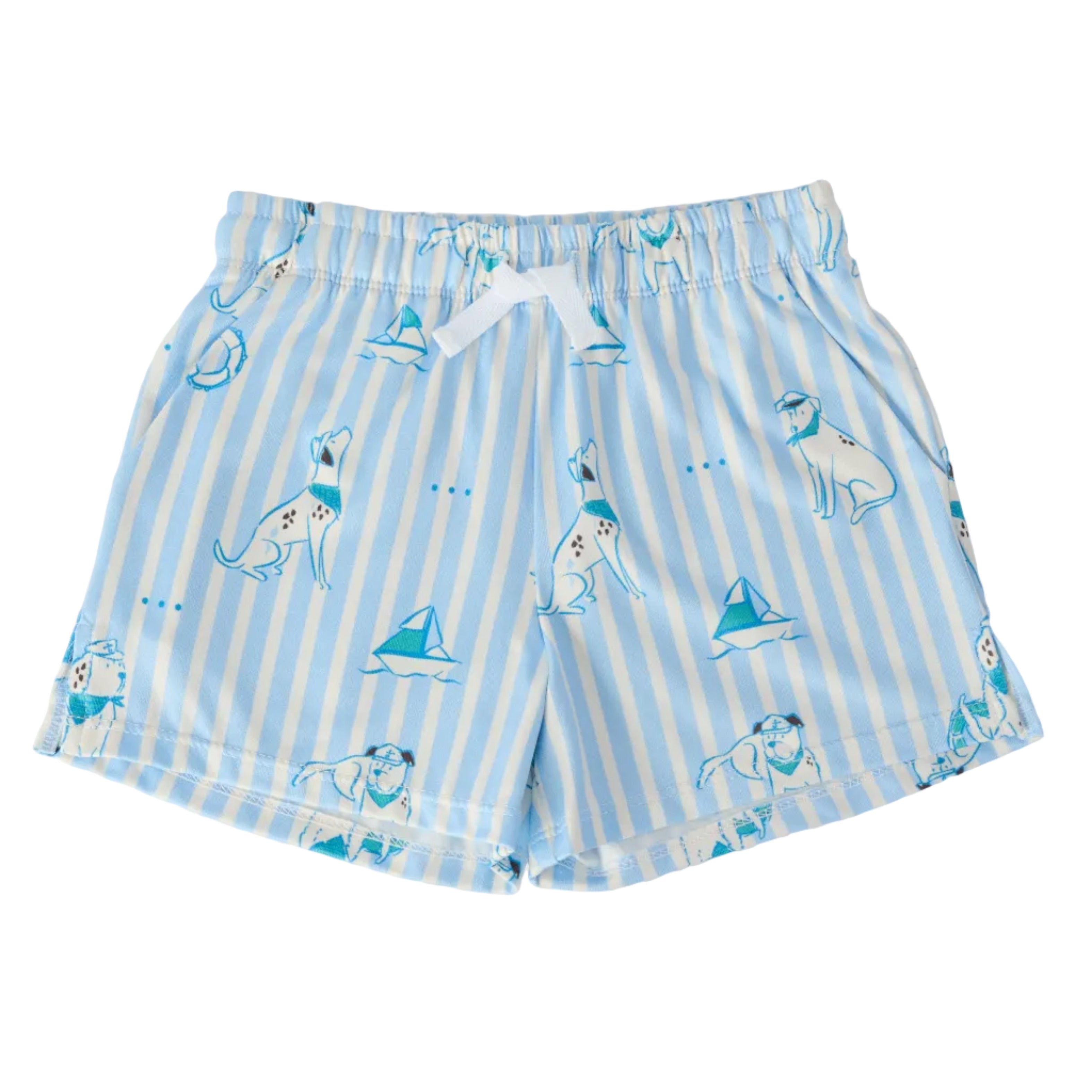 Boys Seaside Pup Play Shorts
