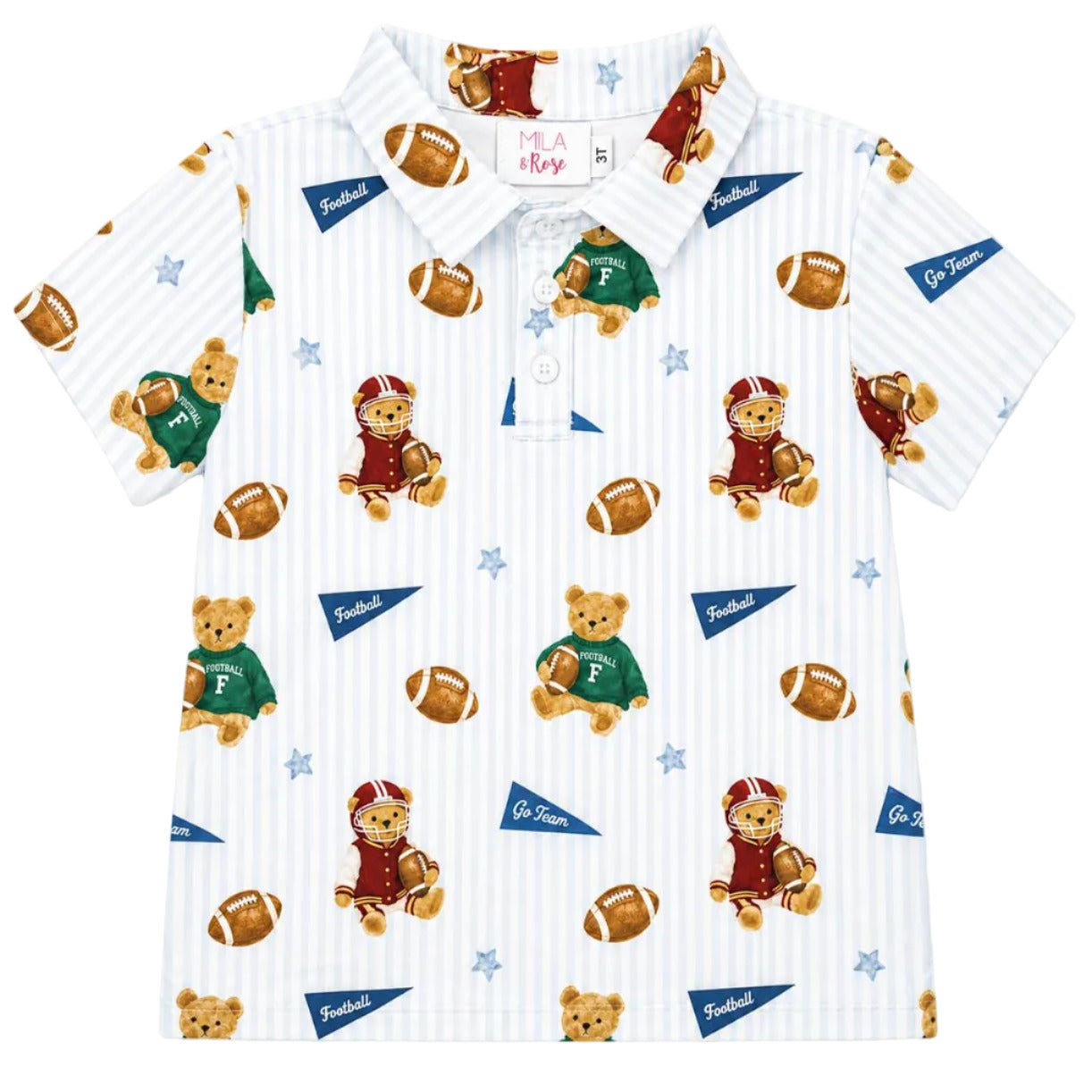 Boys Varsity Bears S/S Polo