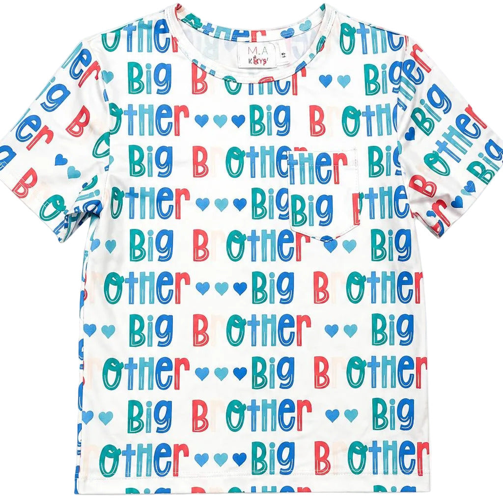 Boys Big Brother S/S Pocket Tee