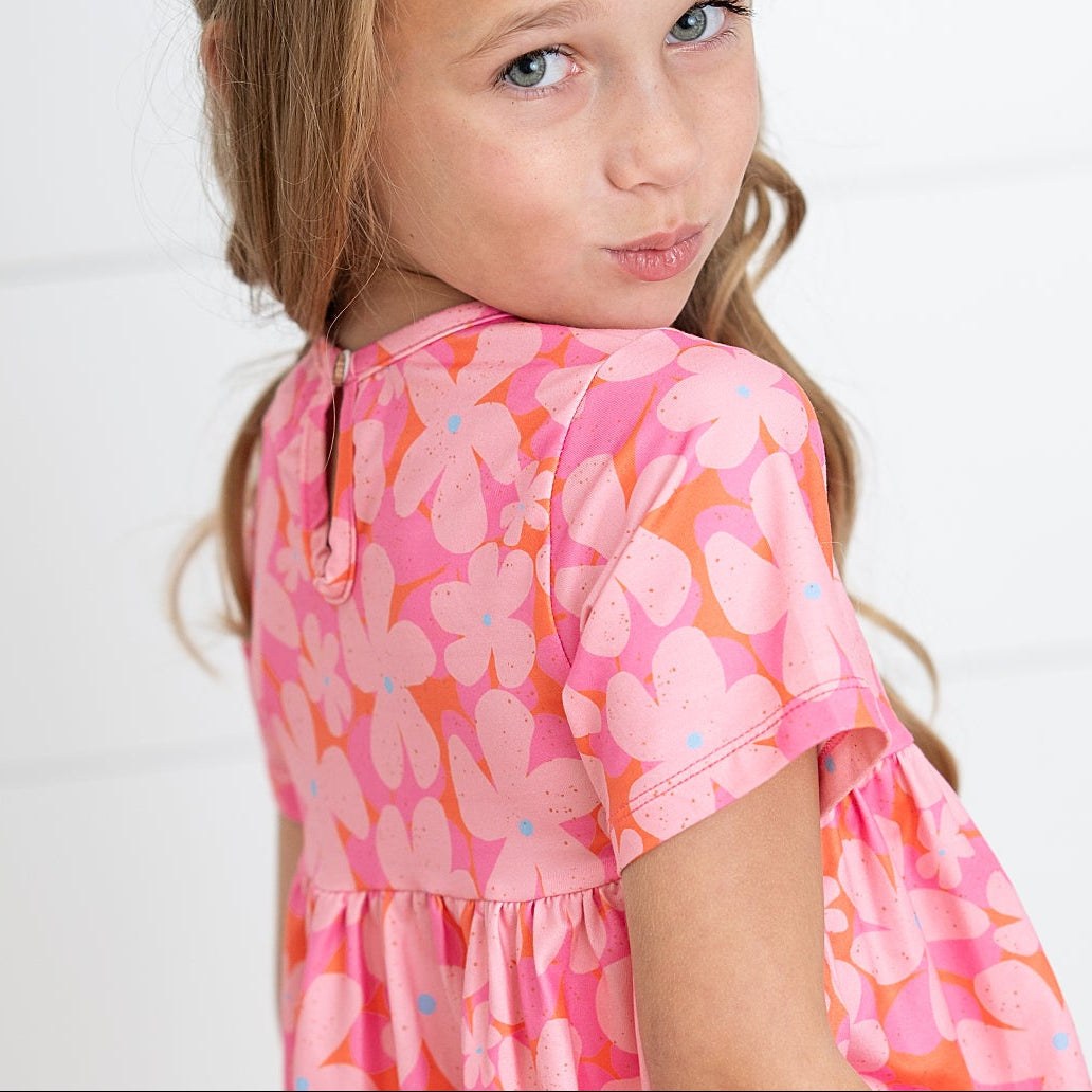 Brynn Pink Floral Short Set