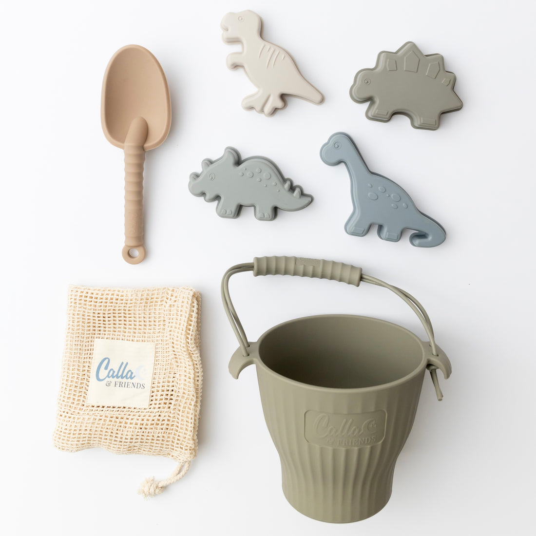 Dominic’s Dinos Silicone Beach Toy Set