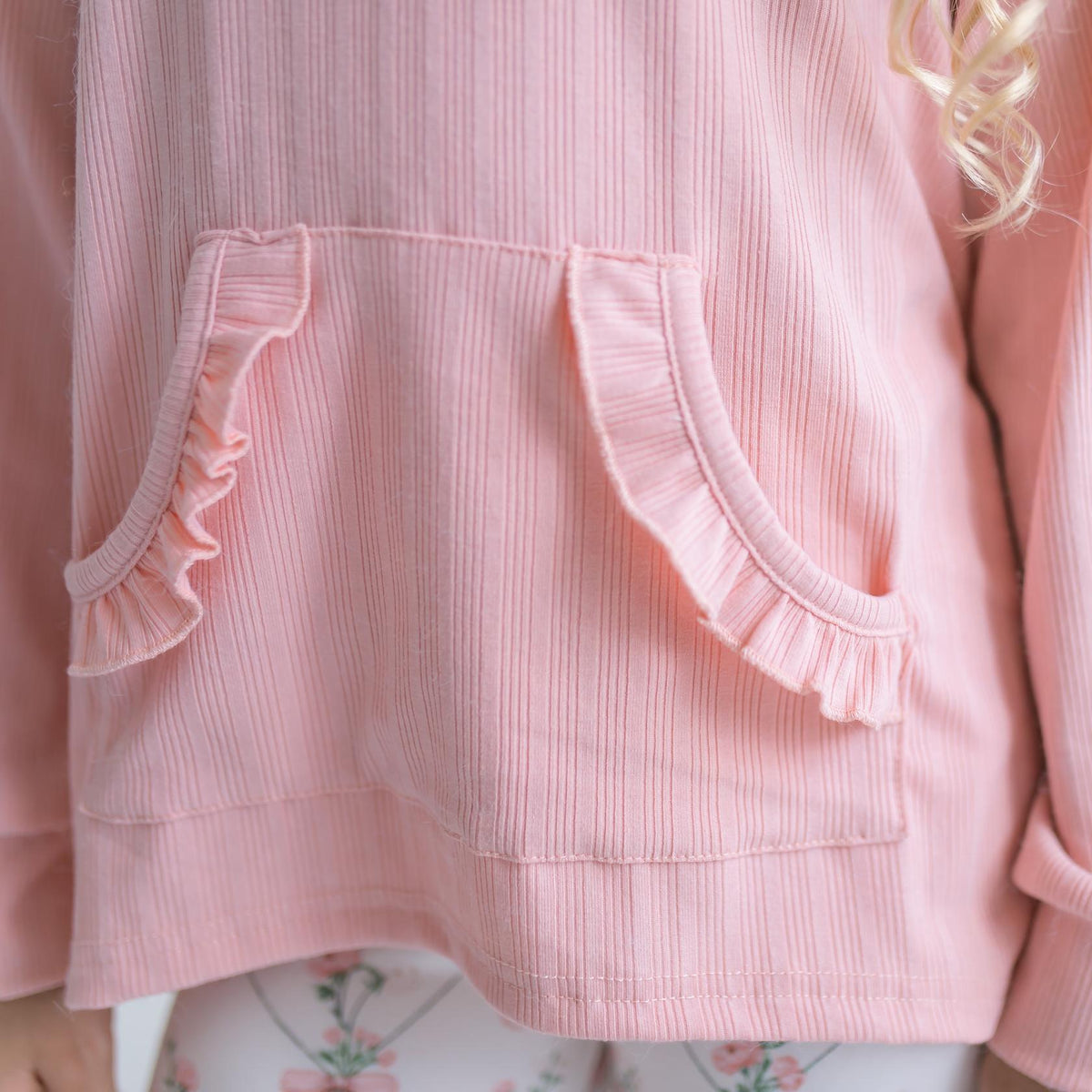 Coquette Pink Bow Hooded Pant Set