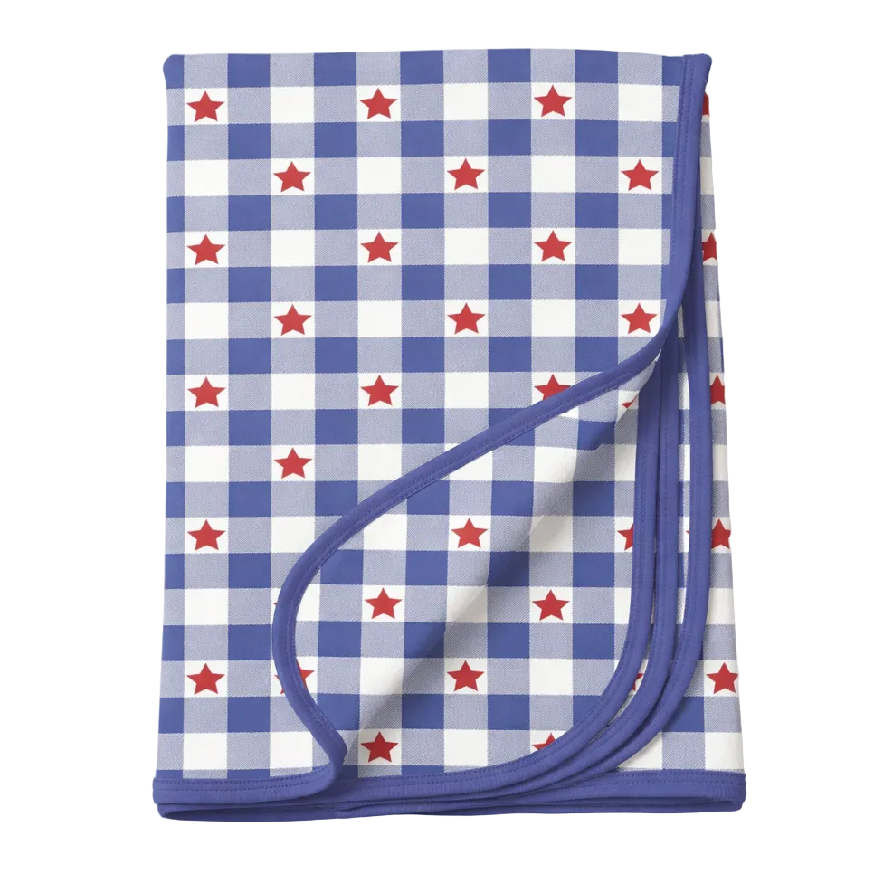 Americana Bamboo Stroller Blanket