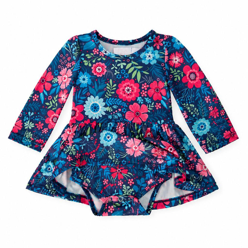 Sweet Gardenia L/S Twirl Bodysuit
