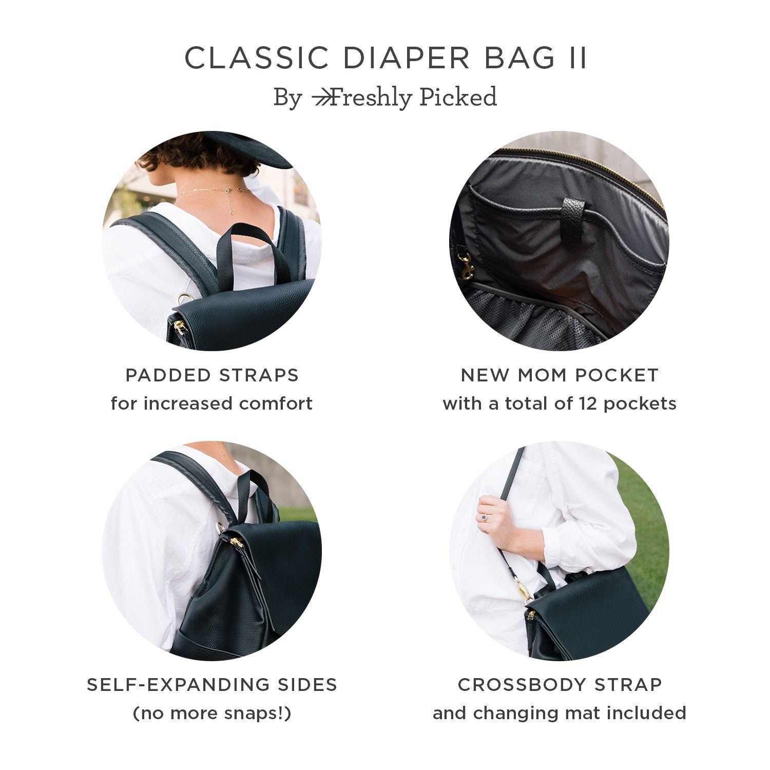 Toffee Classic Diaper Bag II
