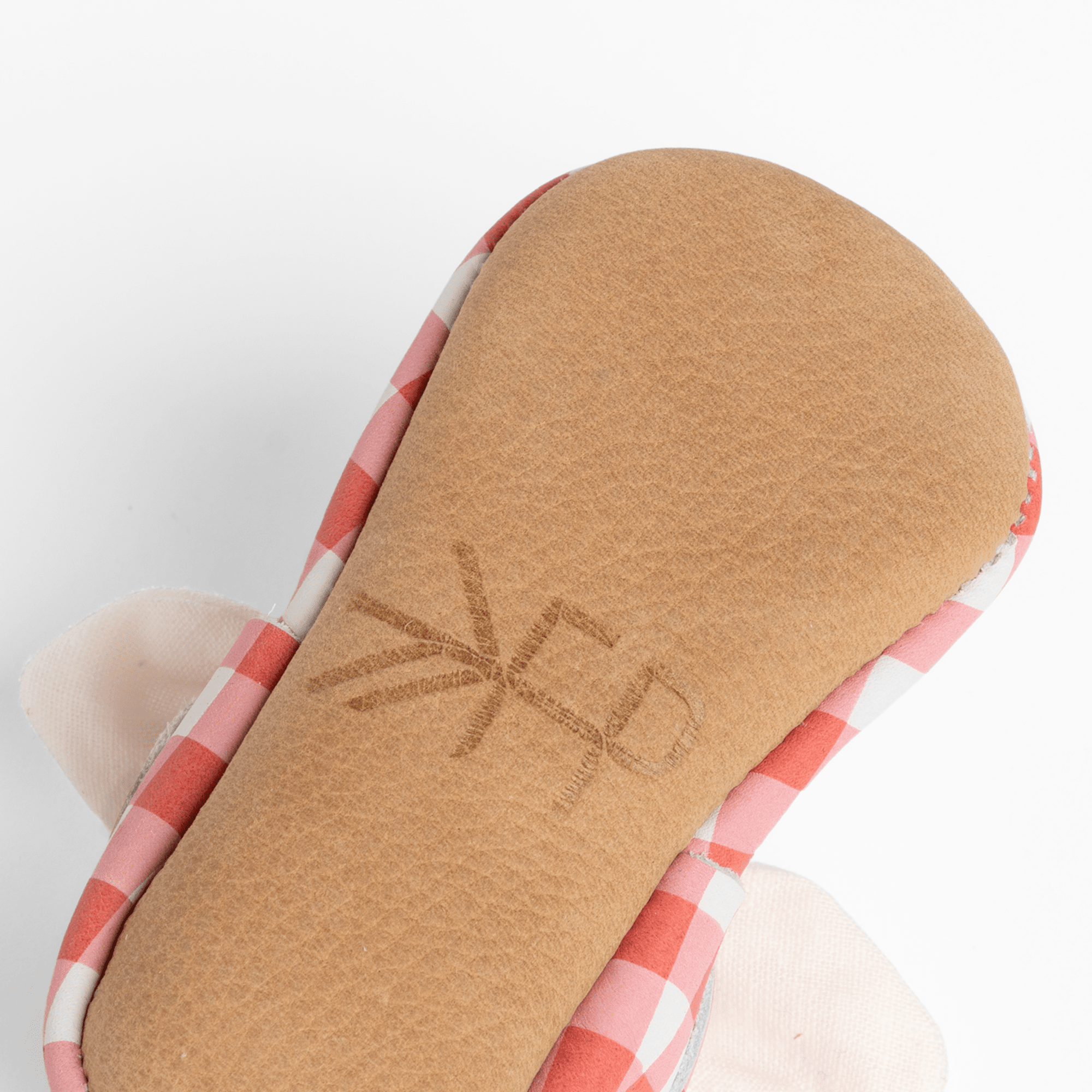 Picnic Table Knotted Bow Baby Shoe