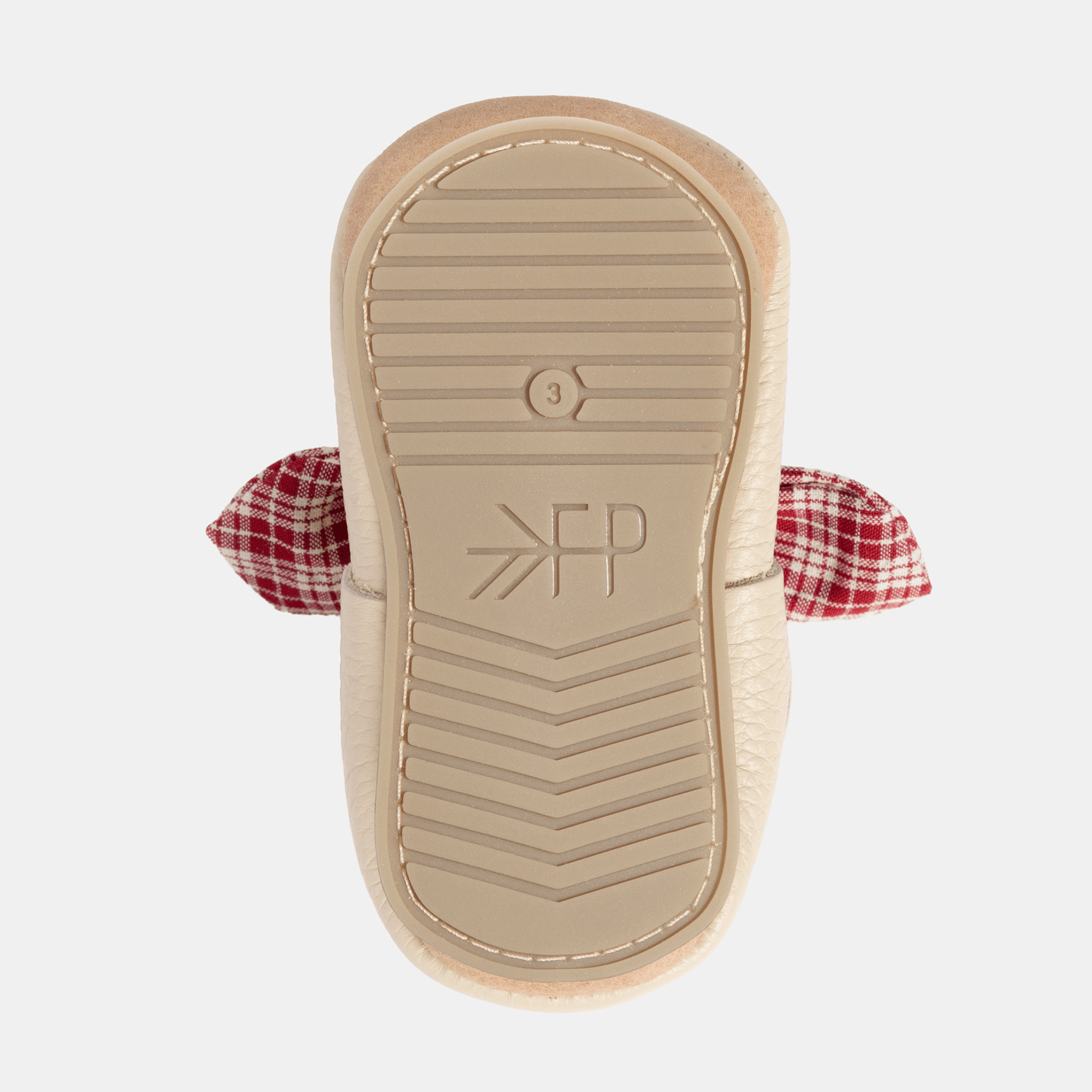 Prairie Girl Knotted Bow Baby Shoe