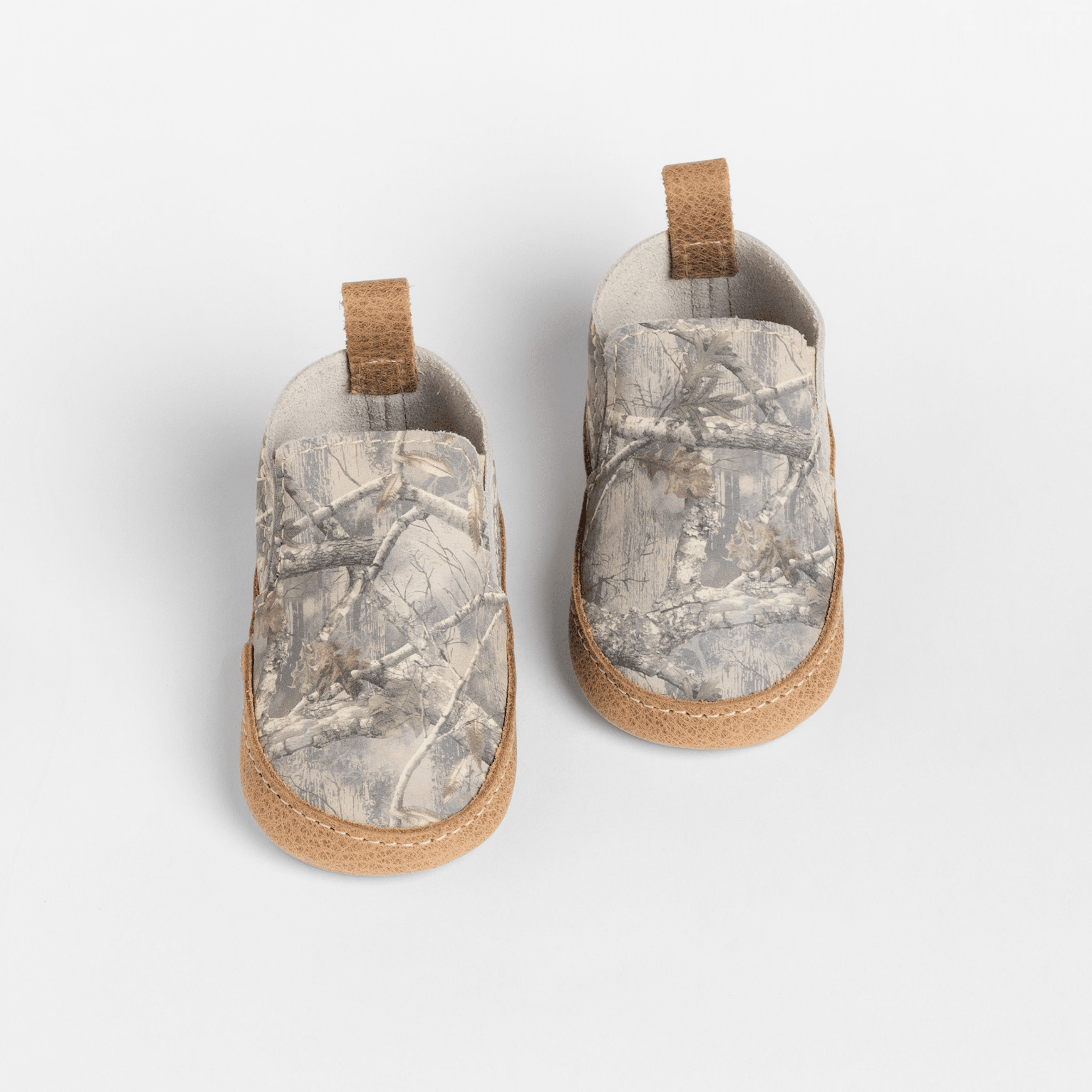 Oak Tree Camo Slip On Baby Shoe
