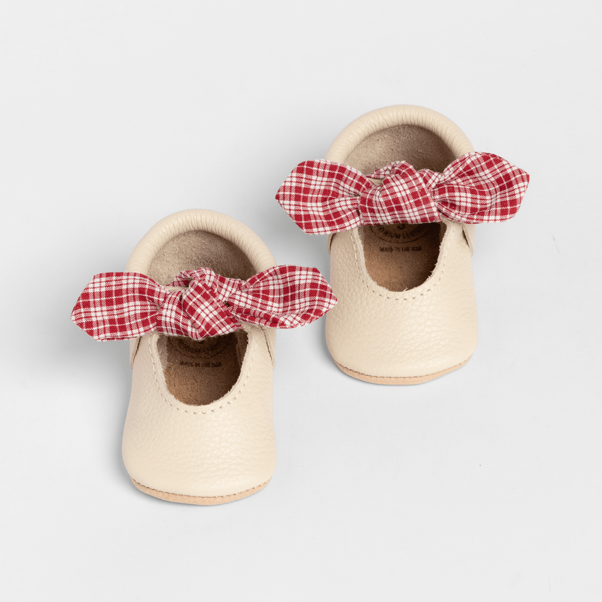 Prairie Girl Knotted Bow Baby Shoe