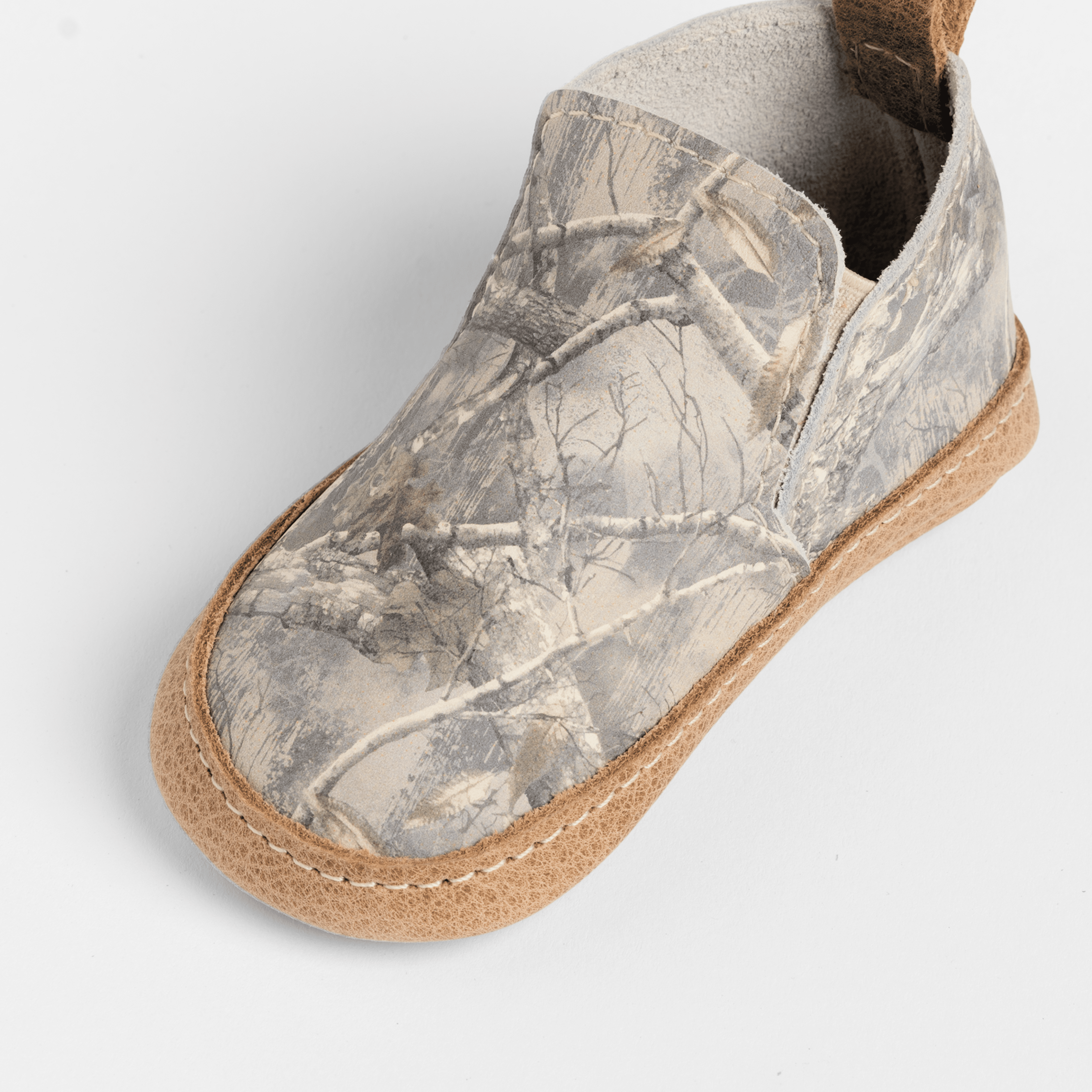 Oak Tree Camo Slip On Baby Shoe