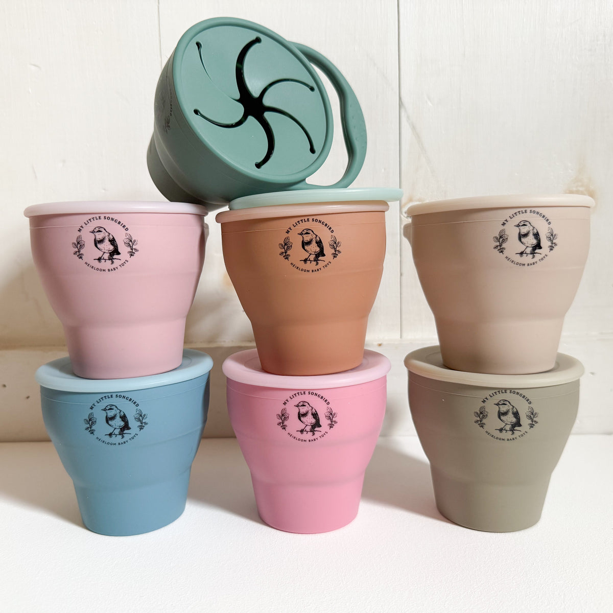 Silicone Snack Cups/Collapsible snack cups