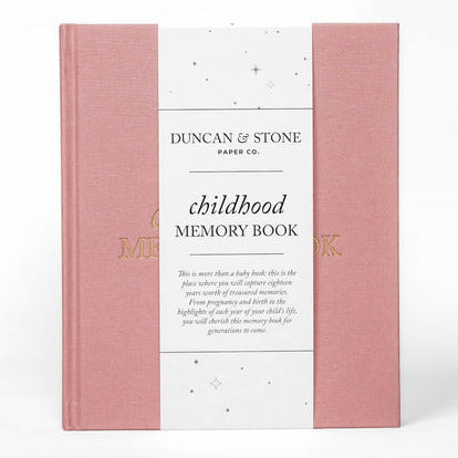 Childhood Memory Book - Rose Gold