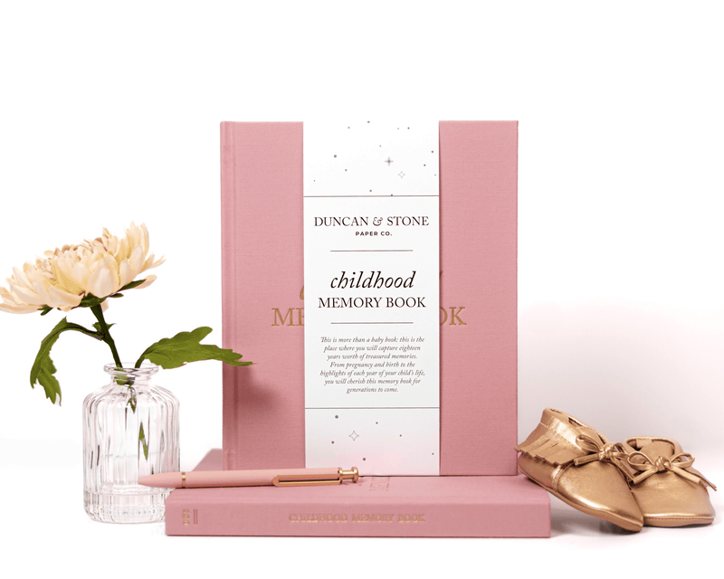 Childhood Memory Book - Rose Gold