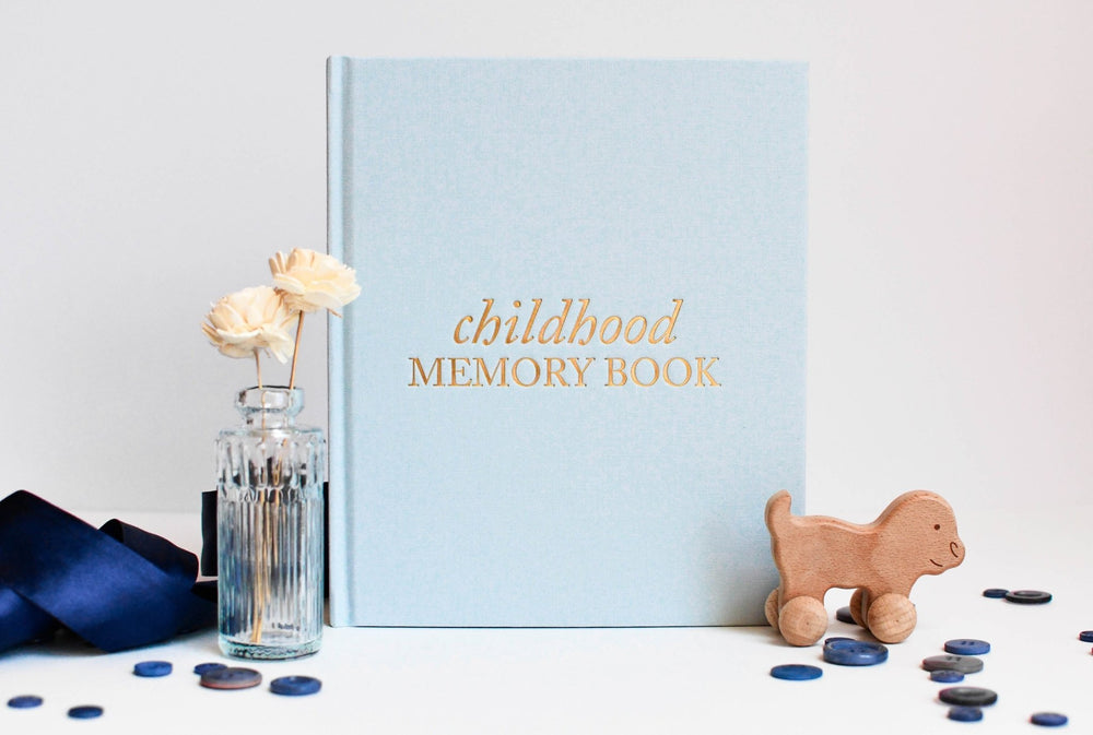 Childhood Memory Book - Blue