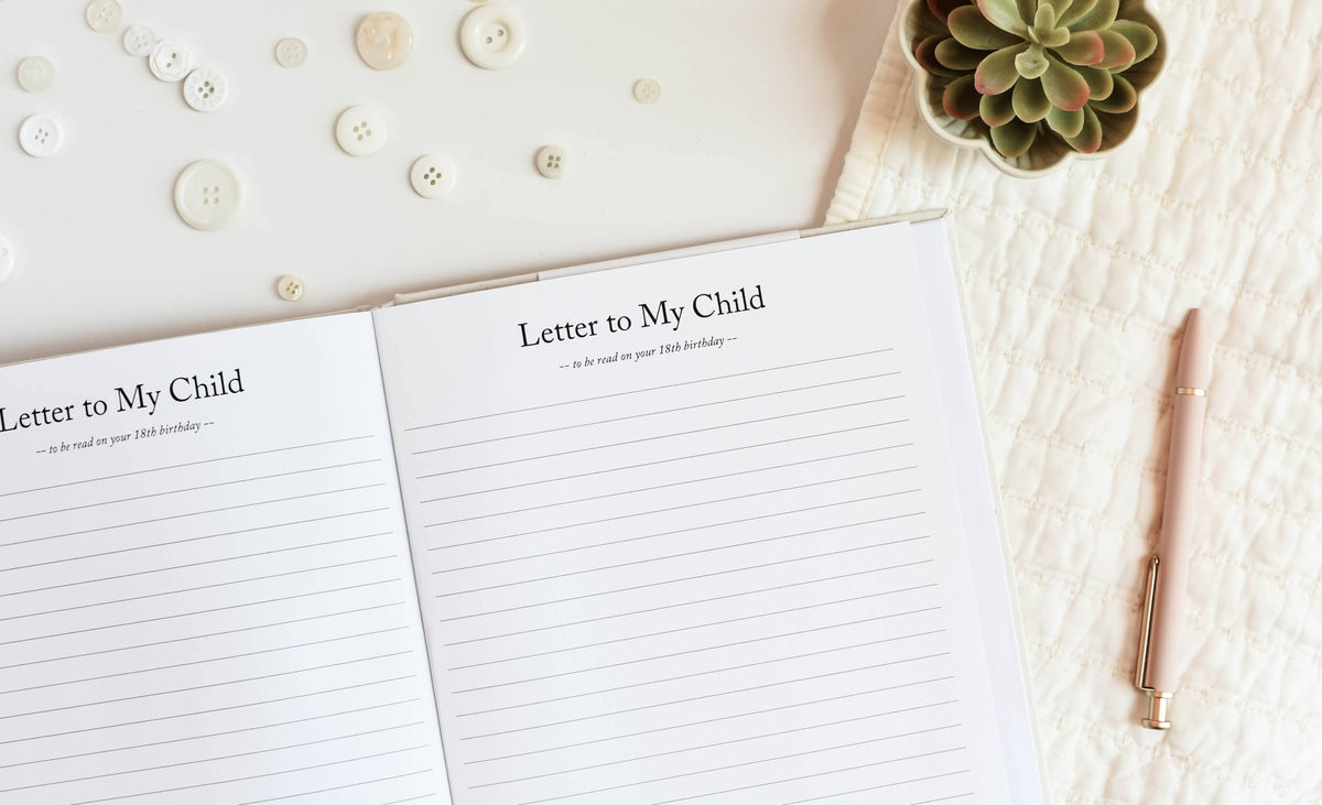Childhood Memory Book - Blue