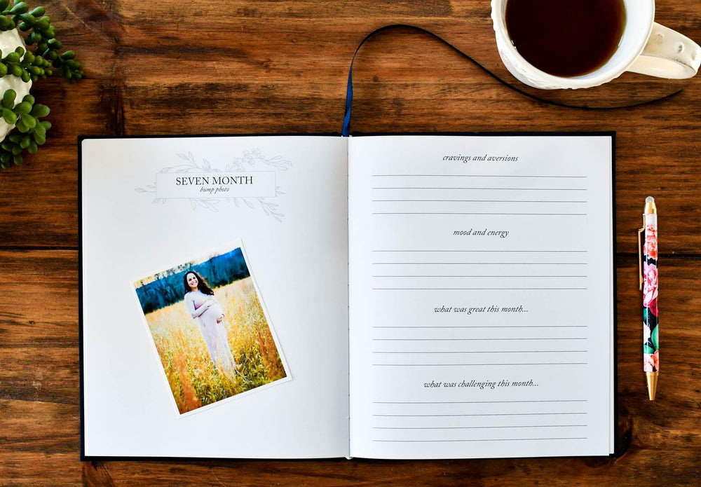 Dear Baby: A Pregnancy Prayer Journal & Memory Book For Moms - Ivory