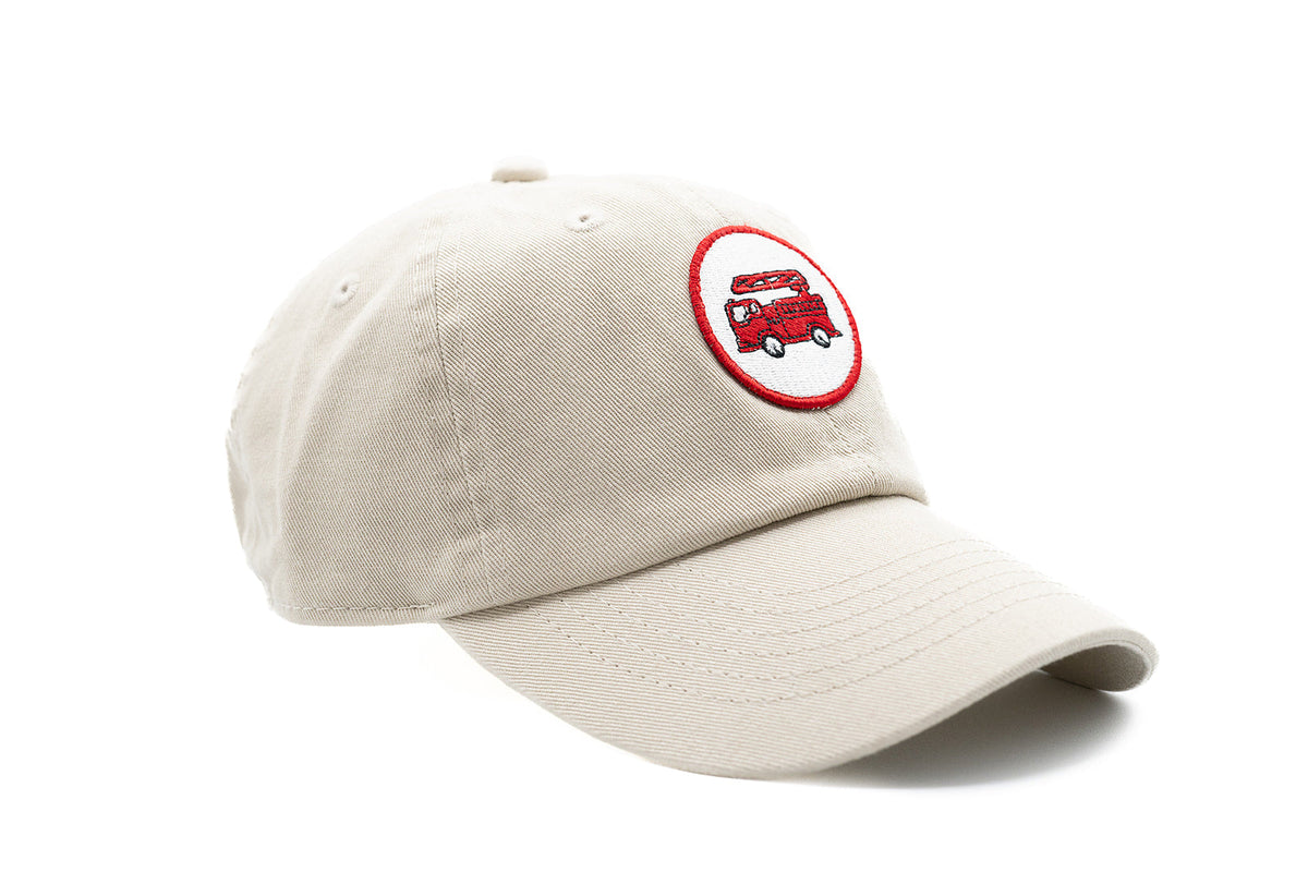 Firetruck Patch Baseball Hat